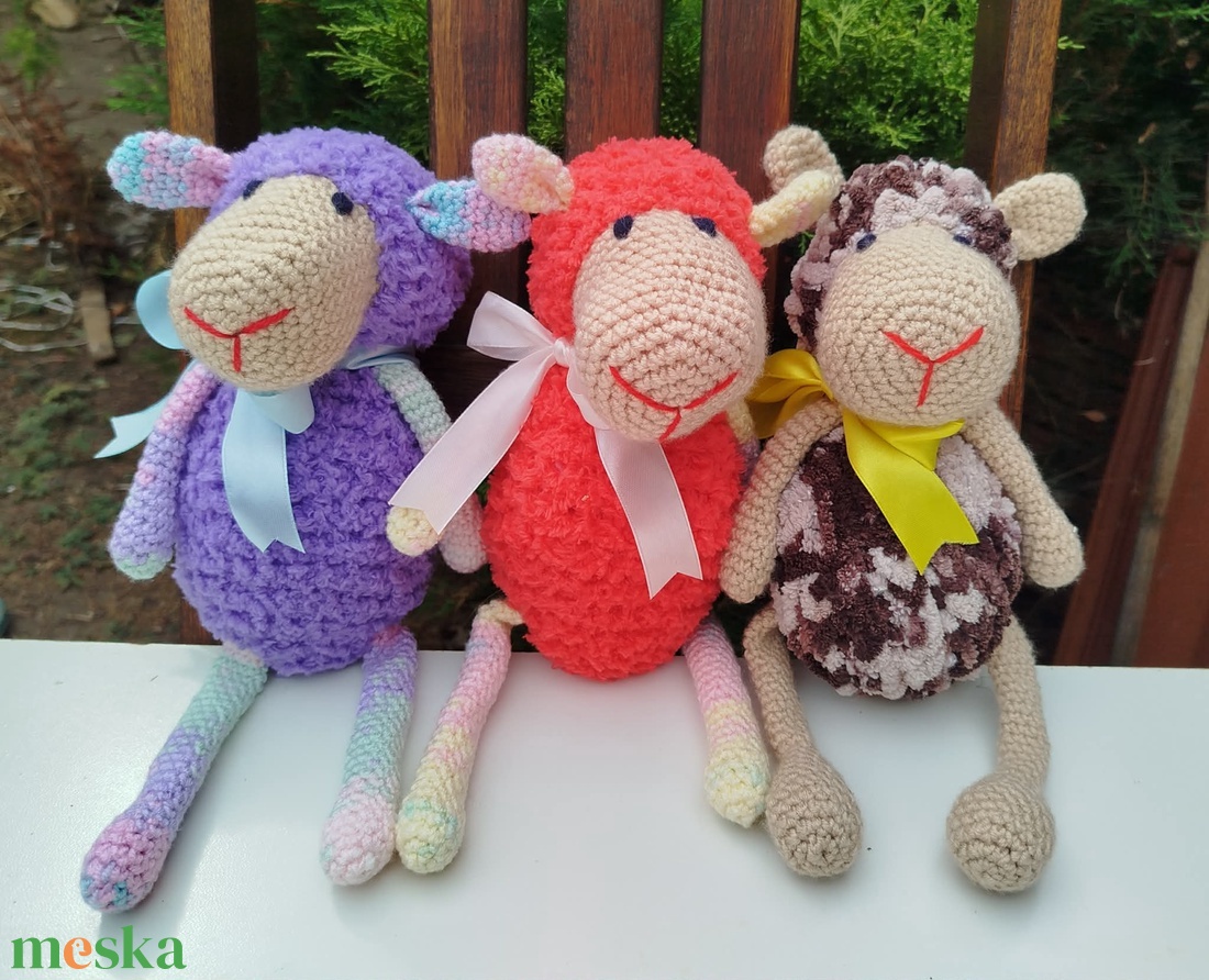  Amigurumi bárányka - otthon & életmód - dekoráció - dísztárgy - Meska.hu