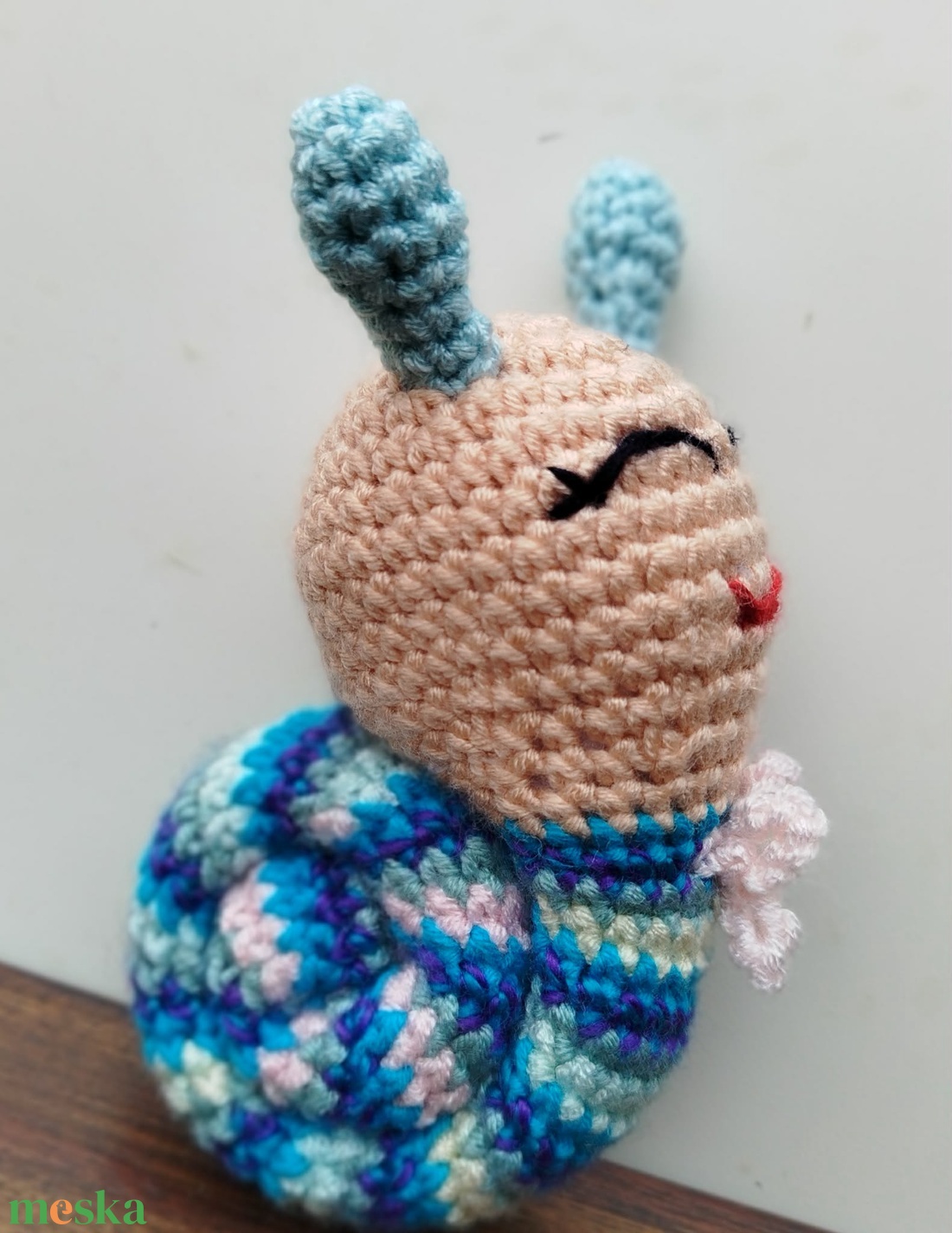  Amigurumi csigabiga - otthon & életmód - dekoráció - dísztárgy - Meska.hu