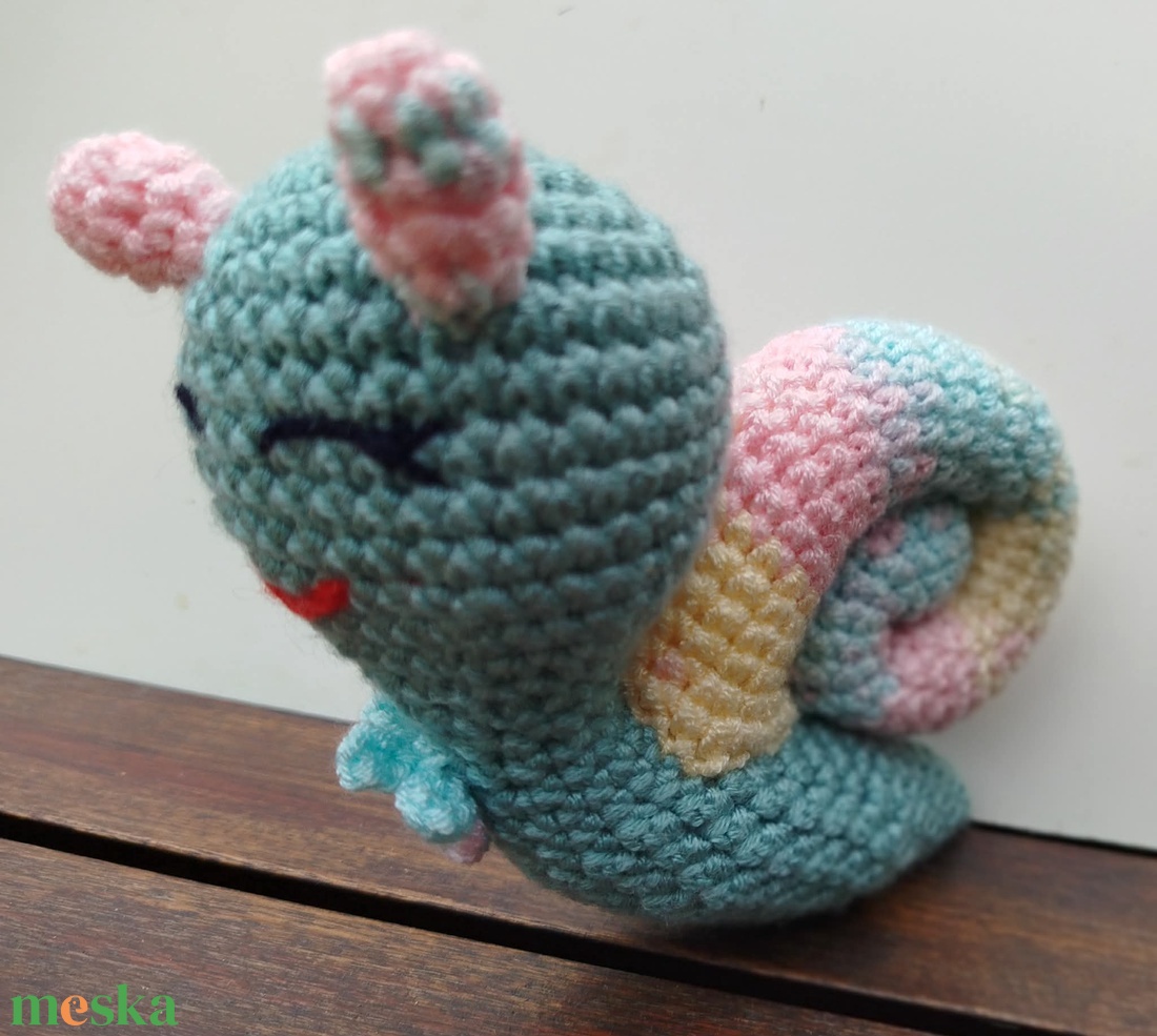  Amigurumi csigabiga - otthon & életmód - dekoráció - dísztárgy - Meska.hu
