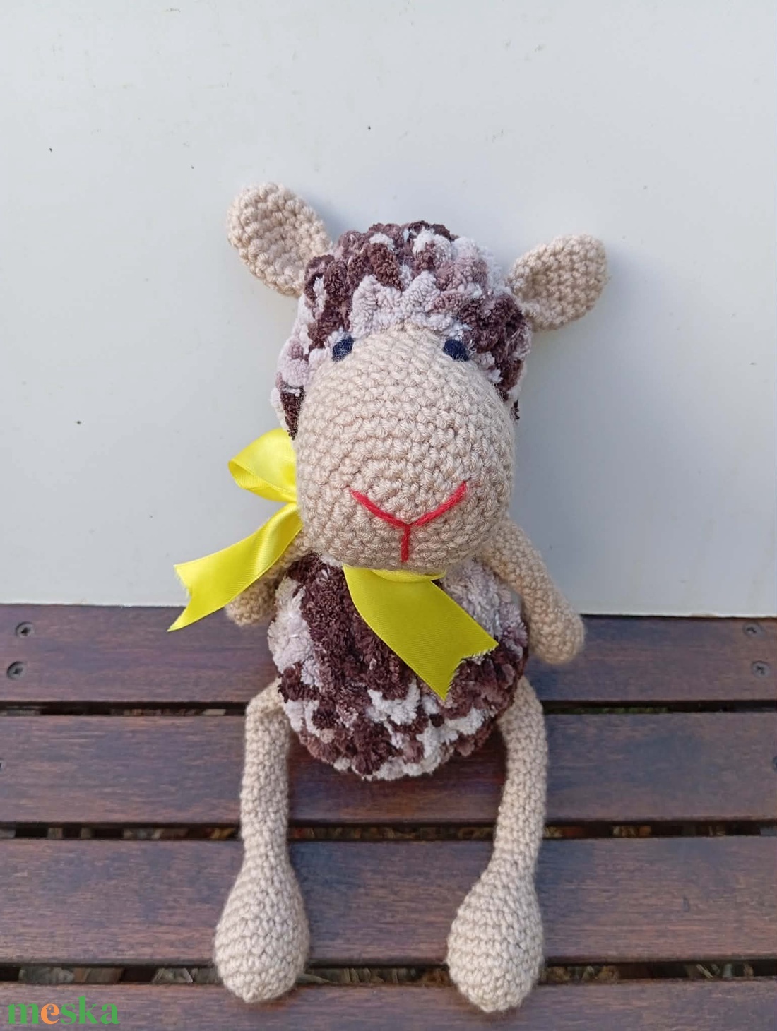 Amigurumi bárányka - otthon & életmód - dekoráció - dísztárgy - Meska.hu