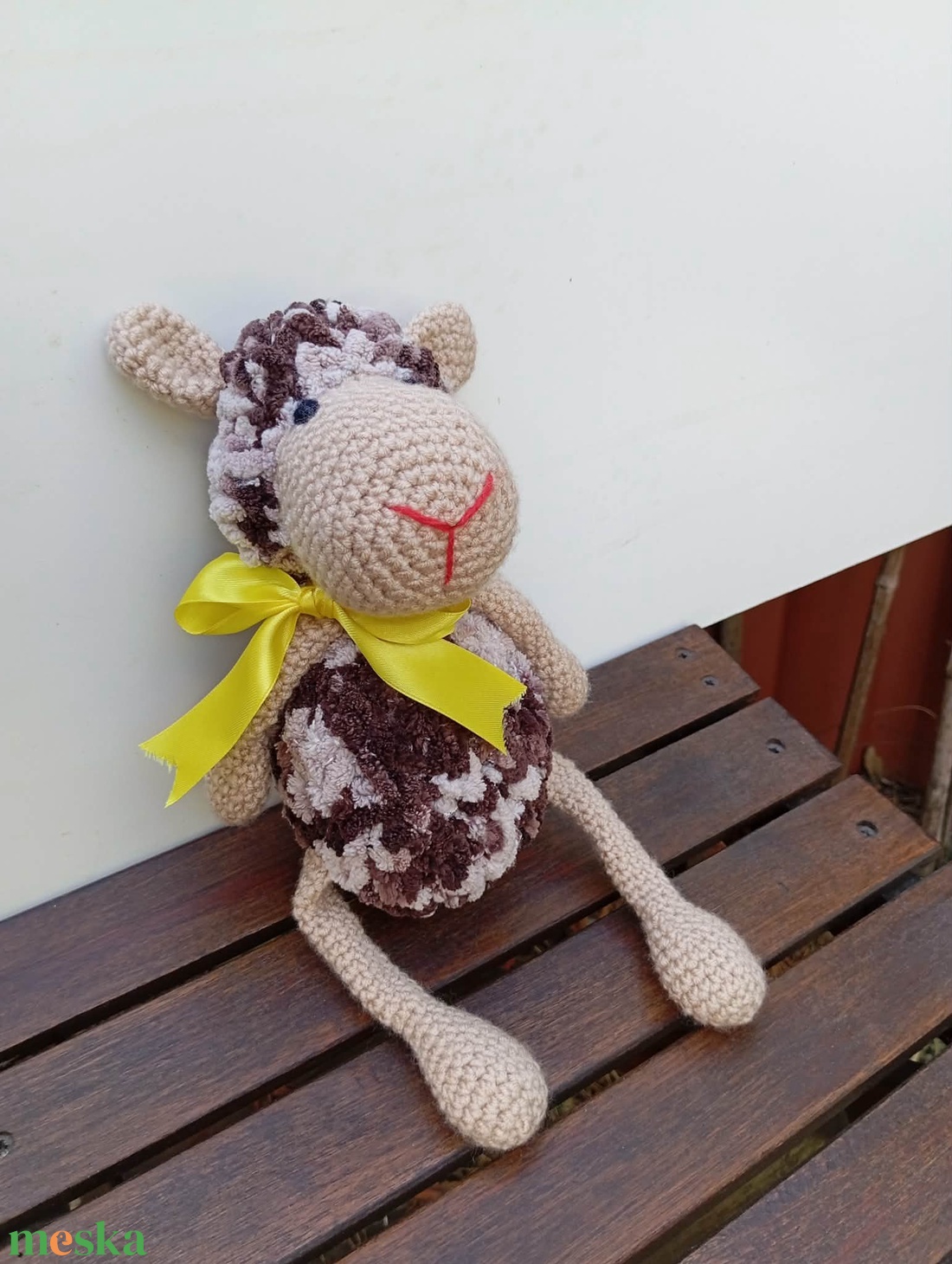Amigurumi bárányka - otthon & életmód - dekoráció - dísztárgy - Meska.hu