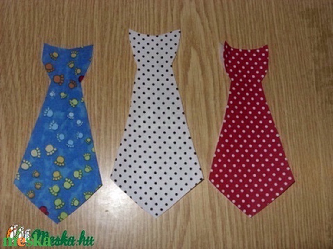 Textilmatrica - vasalható - Ötletfotóval -nyakkendő - többféle 350.-Ft - kellékek & szerszámok - méteráru - felvarrható, vasalható kellék - Meska.hu