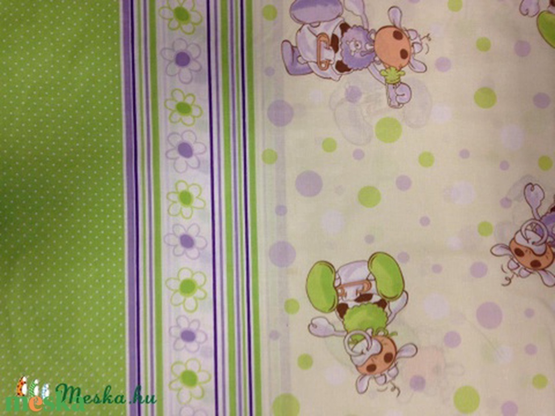 Boci baba gyerek mintás több színben design textil 70 x 50 cm minőségi  textil - kellékek & szerszámok - méteráru - pamut - Meska.hu