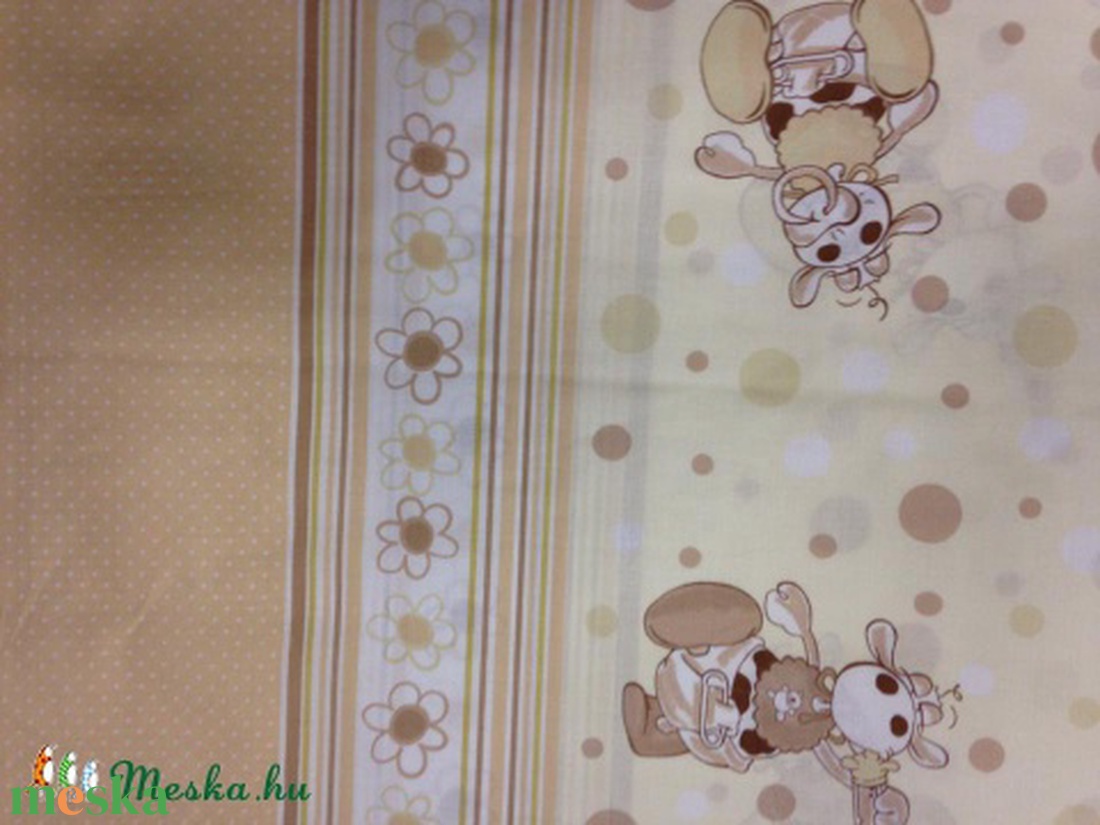 Boci baba gyerek mintás több színben design textil 70 x 50 cm minőségi  textil - kellékek & szerszámok - méteráru - pamut - Meska.hu