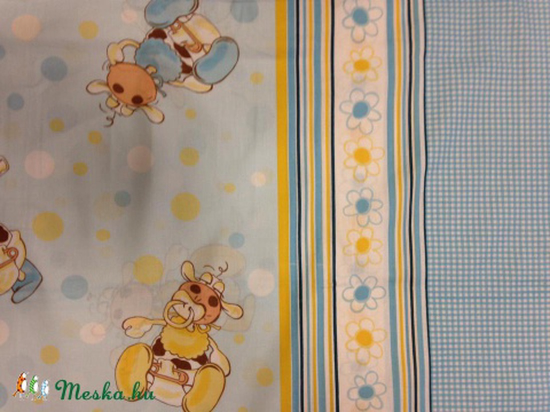 Boci baba gyerek mintás több színben design textil 70 x 50 cm minőségi  textil - kellékek & szerszámok - méteráru - pamut - Meska.hu