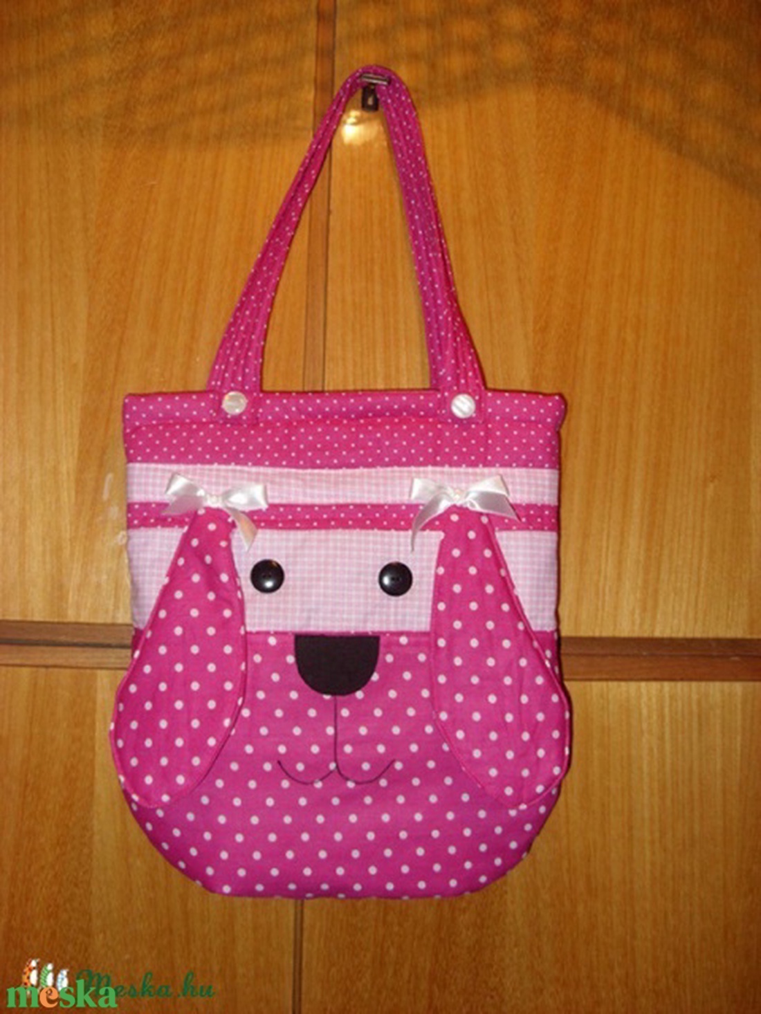 Különleges 3D mókás kutyusos táska - vidám darab - 33 x 38 cm - táska & tok - kézitáska & válltáska - kézitáska - Meska.hu