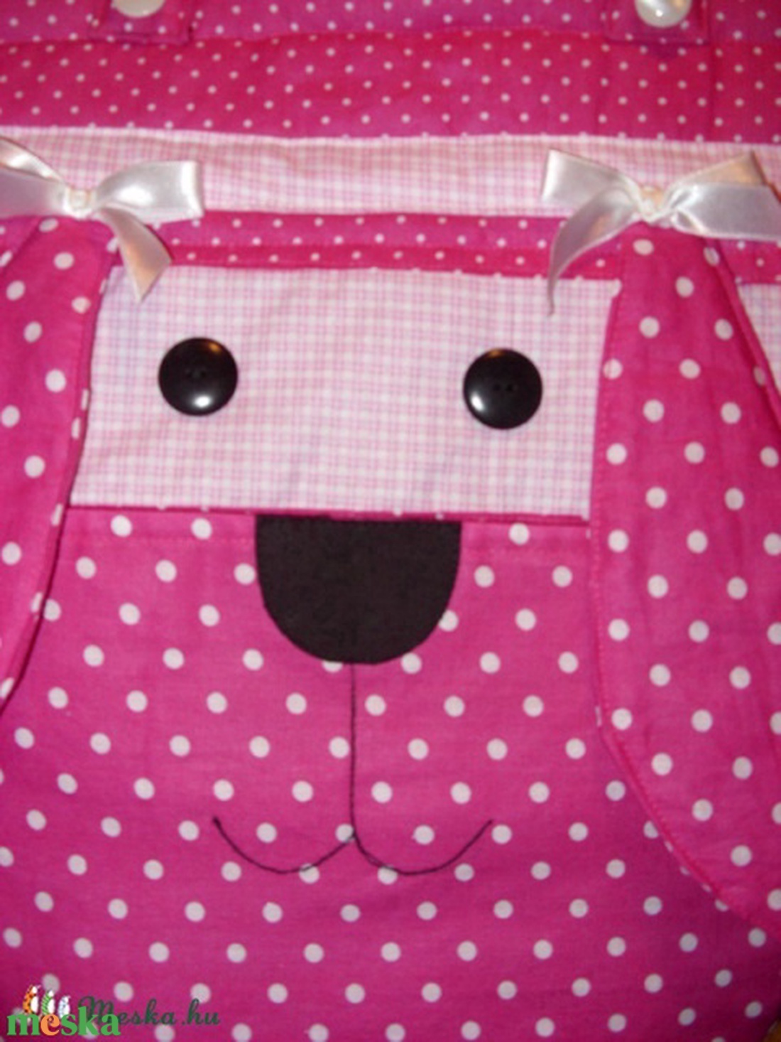 Különleges 3D mókás kutyusos táska - vidám darab - 33 x 38 cm - táska & tok - kézitáska & válltáska - kézitáska - Meska.hu