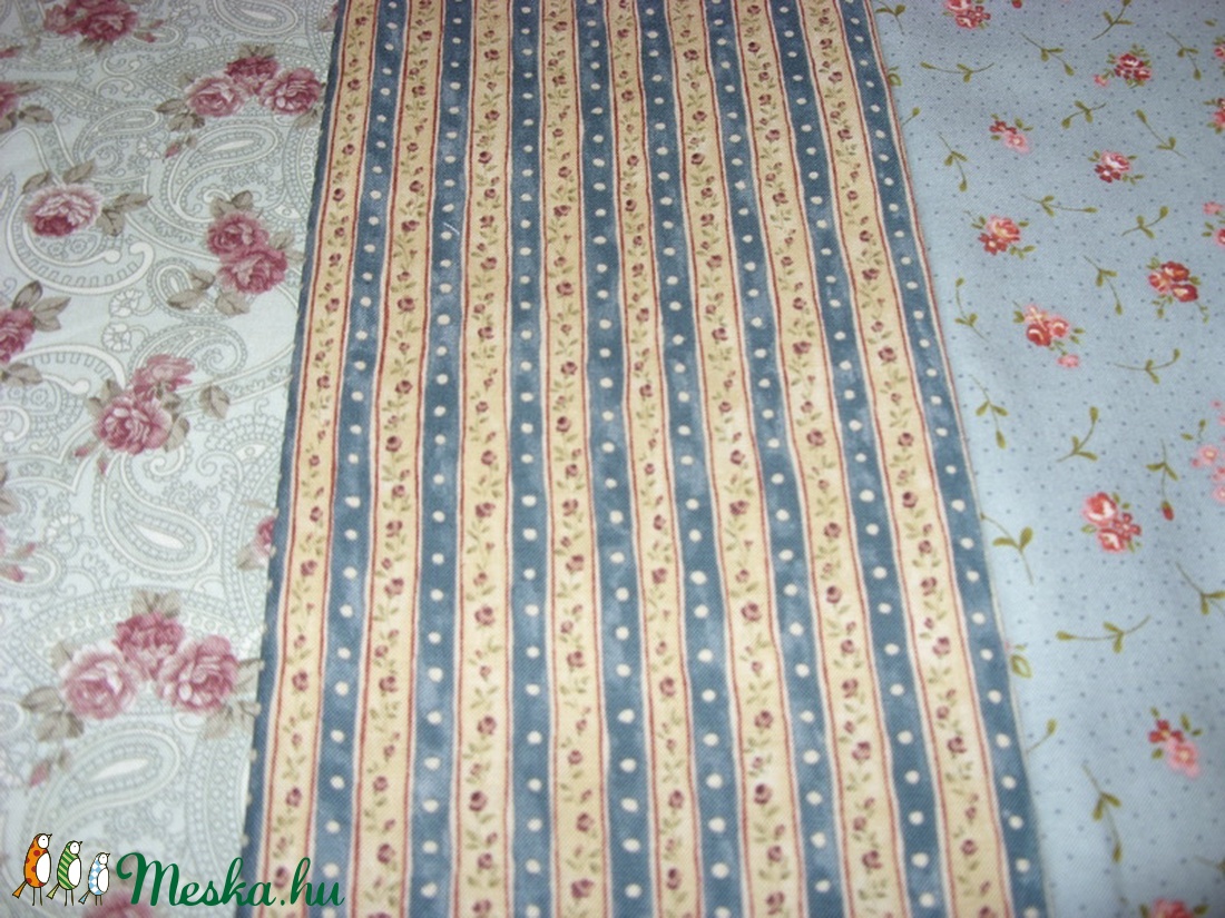 Finom mintás japán design minőségi textil:  55 x 30 cm  - kellékek & szerszámok - méteráru - pamut - Meska.hu