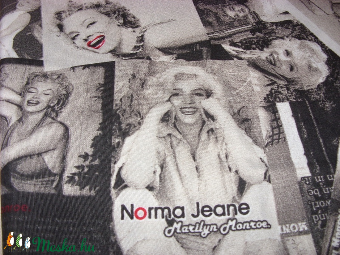 Marilyn Monroe Bútorvászon extra spanyol design textil 140 cm - kevert szálas - kellékek & szerszámok - méteráru - pamut - Meska.hu