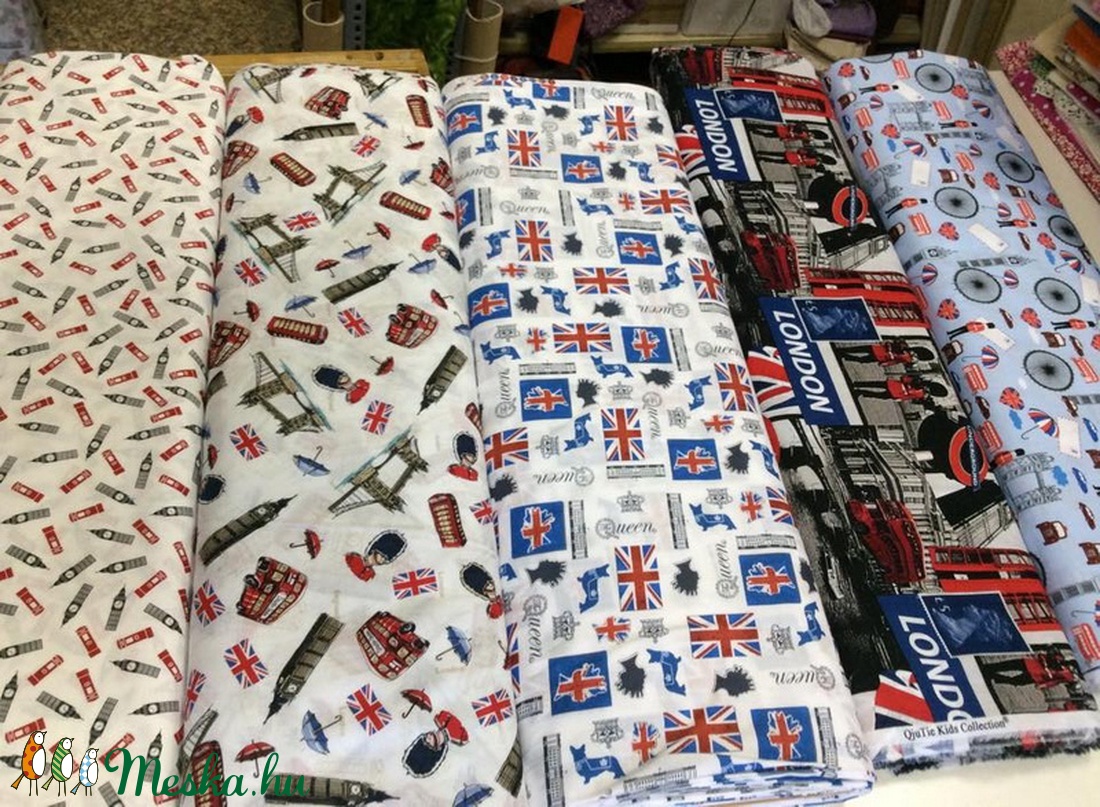 5 féle ANGLIA ÉS LONDON patchwork holland design textil 75 x 30 cm minőségi USA design - kellékek & szerszámok - méteráru - pamut - Meska.hu 5 féle ANGLIA ÉS LONDON patchwork holland design textil 75 x 30 cm minőségi USA design - kellékek & szerszámok - méteráru - pamut - Meska.hu