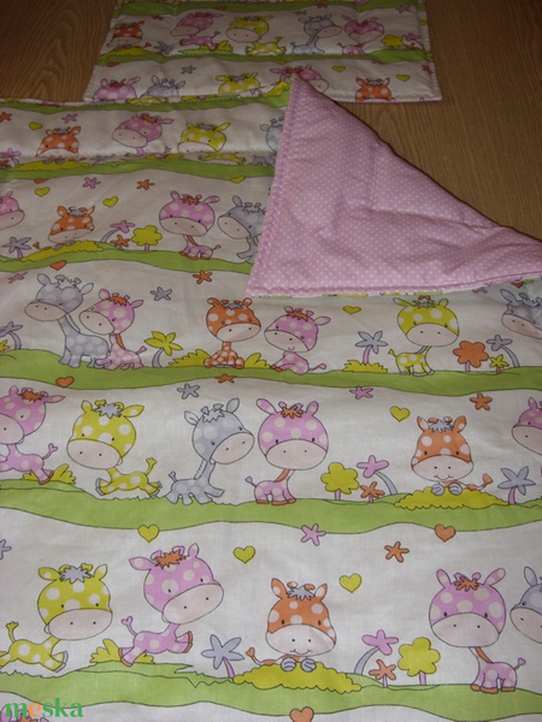 Bébi 2 méretű baba ágynemű szett design textilekből csajos és fiús - otthon & lakás - babaszoba, gyerekszoba - szett kiságyba - Meska.hu