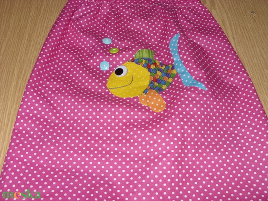 Füles Ovis ruha zsák - patchwork ovis jellel is  100% design pamutvászon -10 féle rendelhető textilből - játék & sport - ovis felszerelés - Meska.hu