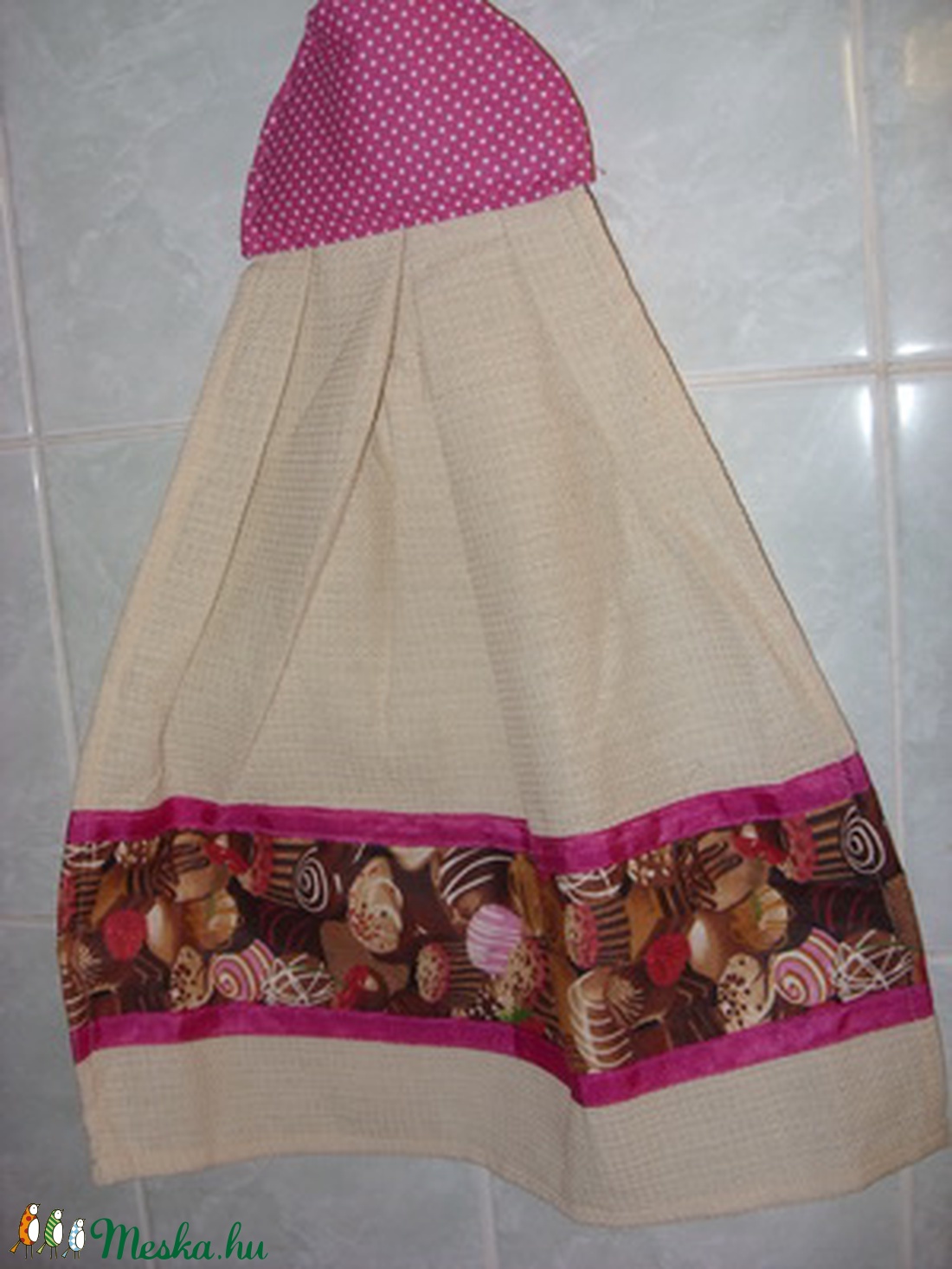 Különleges kombó törlő bon-bon design textil díszítéssel 3 színben - otthon & életmód - konyhafelszerelés, tálalás - Meska.hu Különleges kombó törlő bon-bon design textil díszítéssel 3 színben - otthon & életmód - konyhafelszerelés, tálalás - Meska.hu