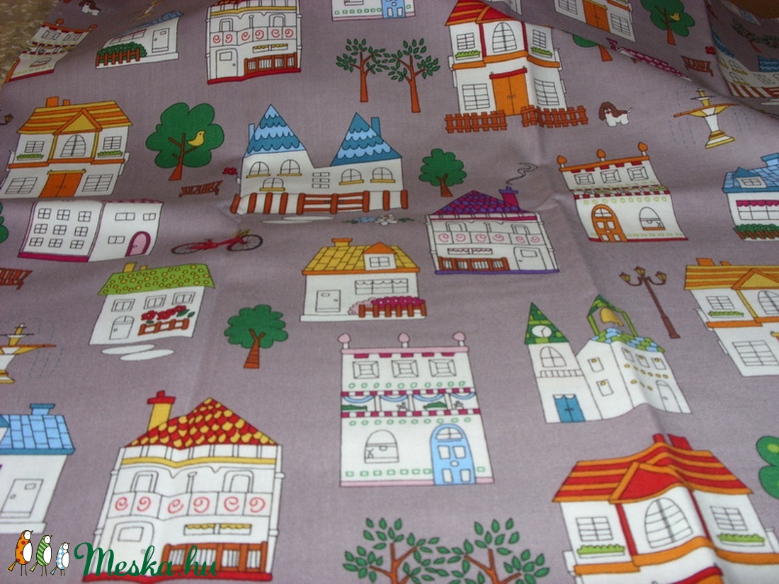 Házikók - jössz Te még az én utcámba :o))) 4 féle 55 x 30 cm minőségi textil USA design - kellékek & szerszámok - méteráru - pamut - Meska.hu Házikók - jössz Te még az én utcámba :o))) 4 féle 55 x 30 cm minőségi textil USA design - kellékek & szerszámok - méteráru - pamut - Meska.hu