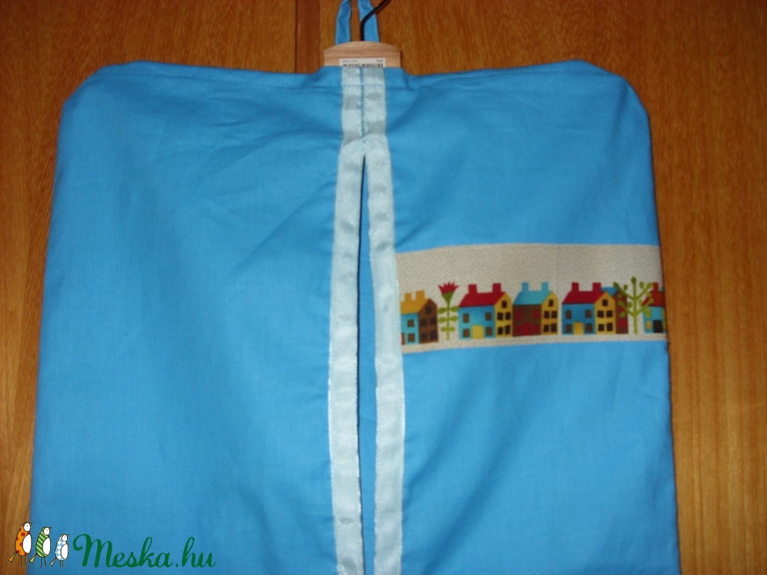 Házikós különleges uni ovis ruha zsák  100% pamut textil - játék & sport - ovis felszerelés - ovis zsák - Meska.hu