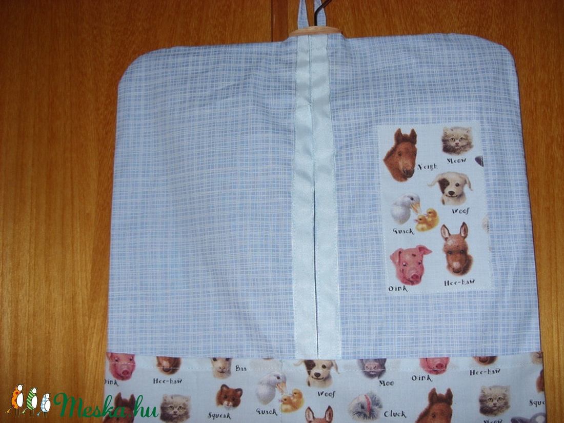 Farm - háztáji állatok különleges uni ovis ruha zsák  100% pamut textil - játék & sport - ovis felszerelés - Meska.hu