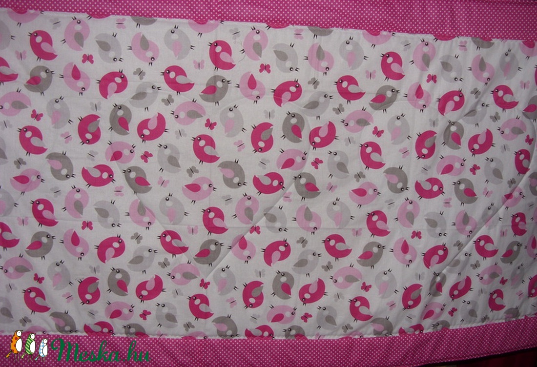 Bájos, vidám madárkás falvédő - minőségi 172 x 78 cm - otthon & életmód - babaszoba, gyerekszoba - falvédő gyerekszobába - Meska.hu Bájos, vidám madárkás falvédő - minőségi 172 x 78 cm - otthon & életmód - babaszoba, gyerekszoba - falvédő gyerekszobába - Meska.hu