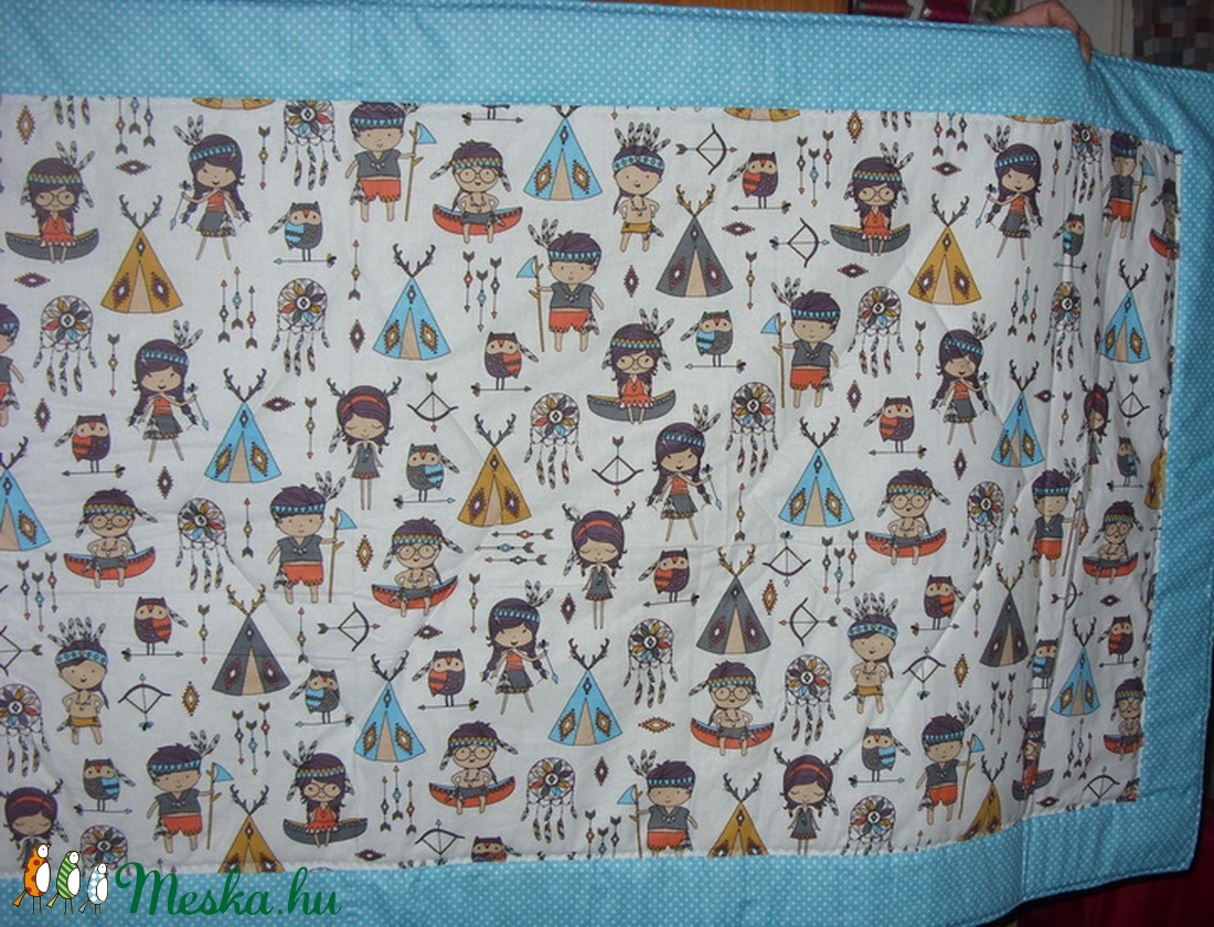 Indiánok - tipik - falvédő - minőségi 170 x 80 cm - otthon & életmód - babaszoba, gyerekszoba - falvédő gyerekszobába - Meska.hu Indiánok - tipik - falvédő - minőségi 170 x 80 cm - otthon & életmód - babaszoba, gyerekszoba - falvédő gyerekszobába - Meska.hu