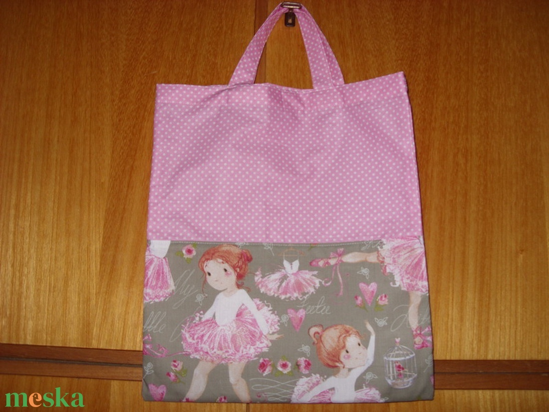 Füles  ovis ruha zsák 55 x 40 cm  100% pamut textil - ovis jellel és névvel is - játék & sport - ovis felszerelés - ovis zsák - Meska.hu