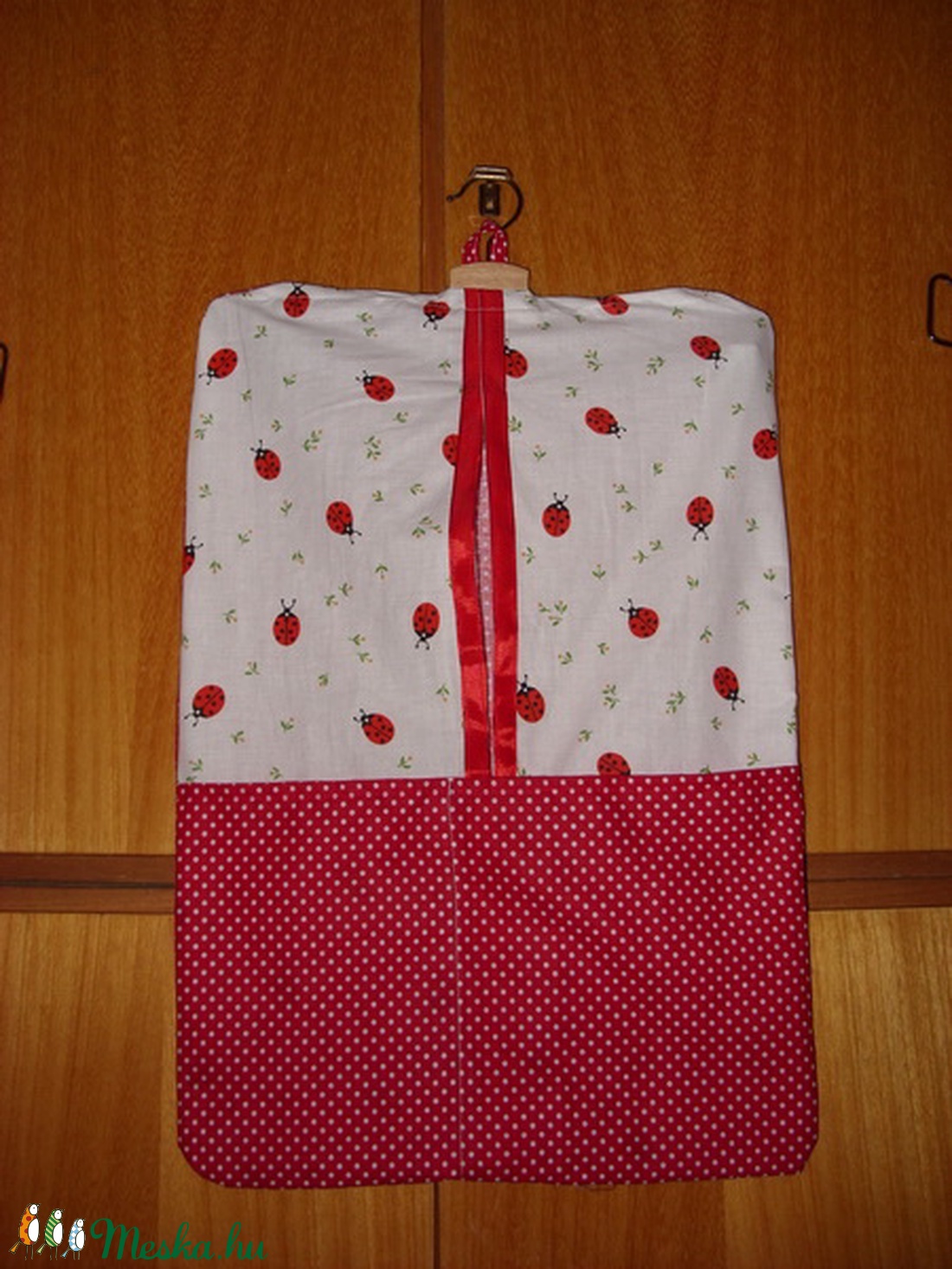 Csajos  ovis ruha zsák  100% pamut design textil - játék & sport - ovis felszerelés - Meska.hu