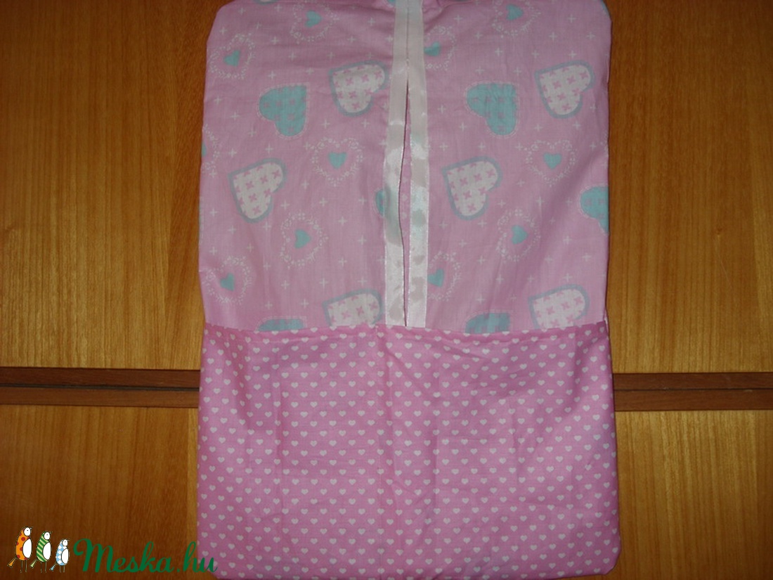 Csajos  ovis ruha zsák  100% pamut design textil - játék & sport - ovis felszerelés - Meska.hu