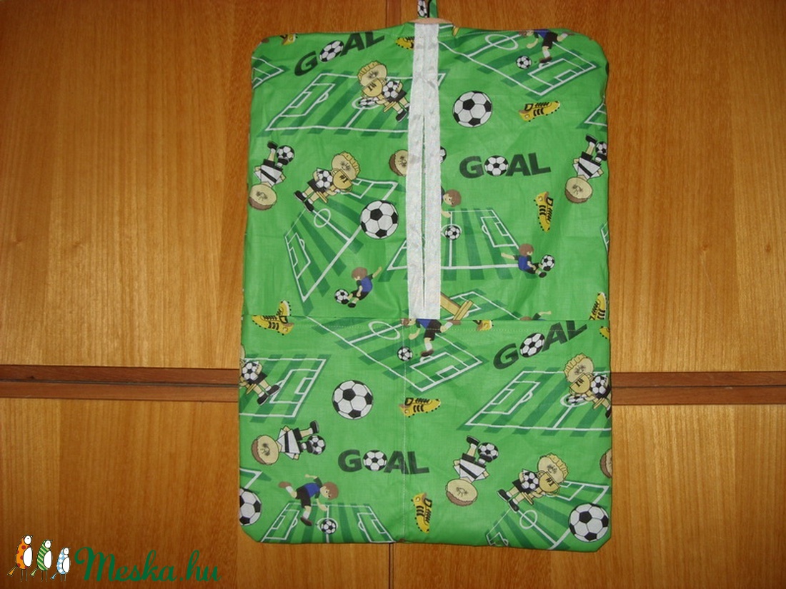 Fiús  ovis ruha zsák  100% pamut design textil - játék & sport - ovis felszerelés - Meska.hu