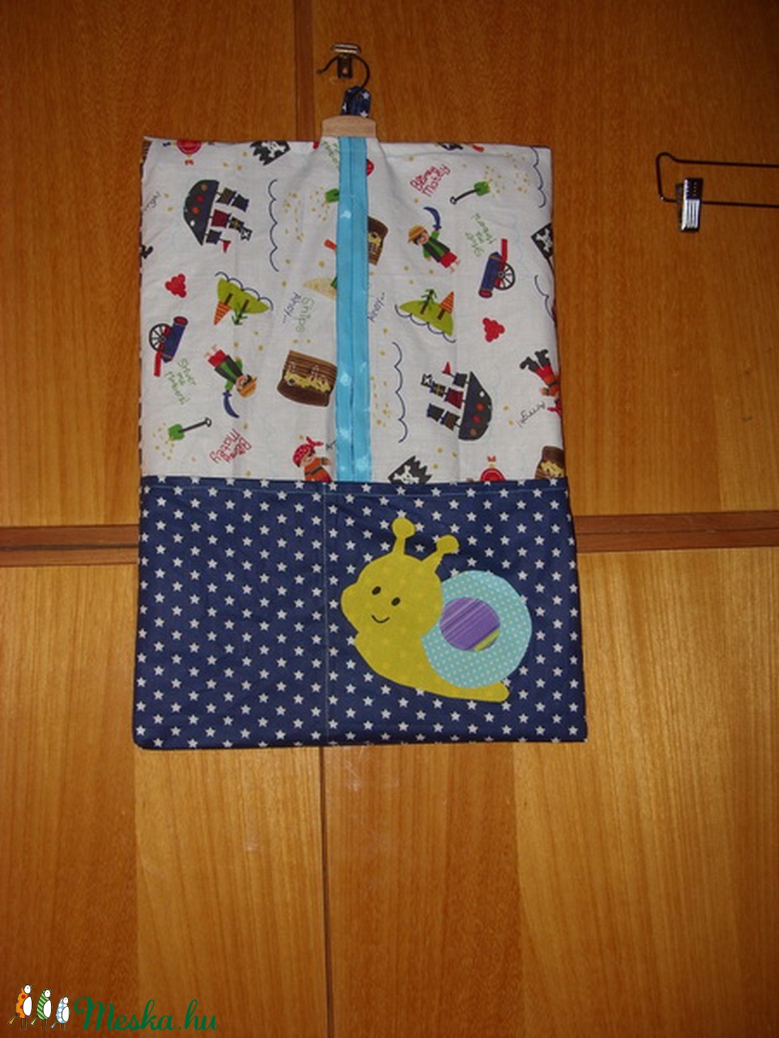Ovis ruha zsák  - patchwork ovis jellel és névvel is 100% pamut design textil - játék & sport - ovis felszerelés - Meska.hu