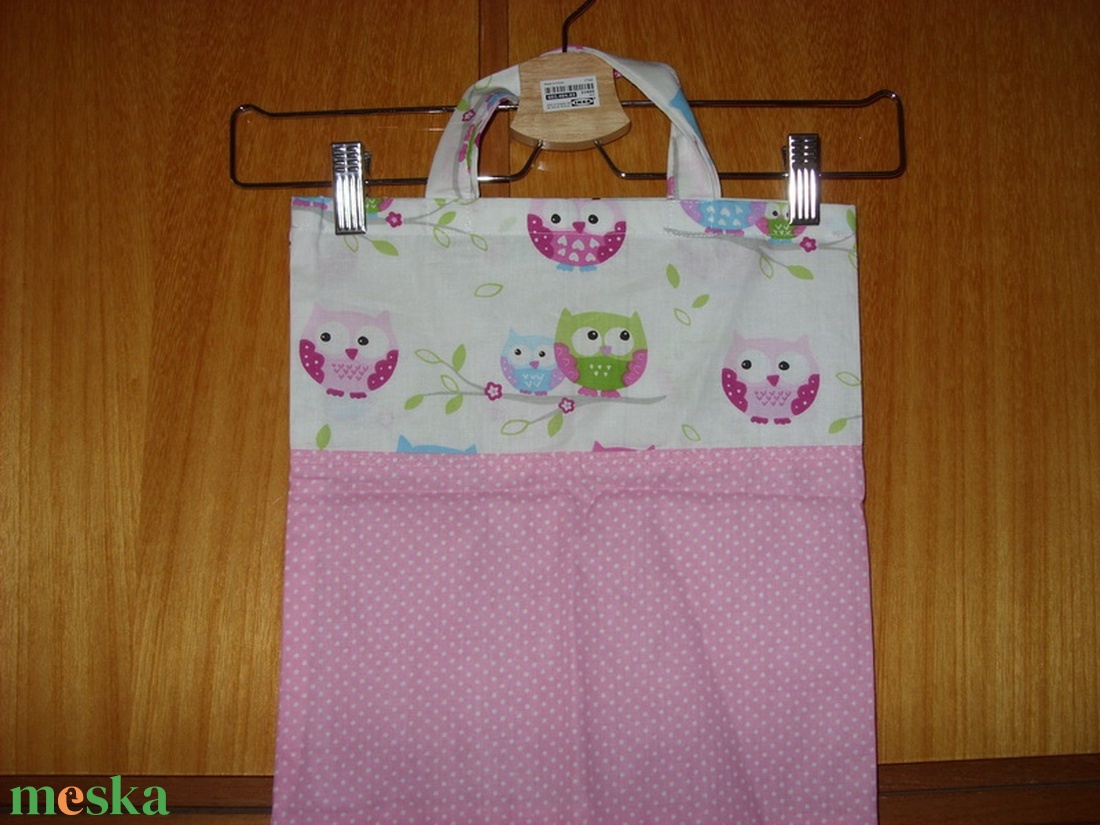 Füles kis táska - zero waste -   100% pamut textil - ovis jellel és névvel is rendelésre - táska & tok - bevásárlás & shopper táska - shopper, textiltáska, szatyor - Meska.hu