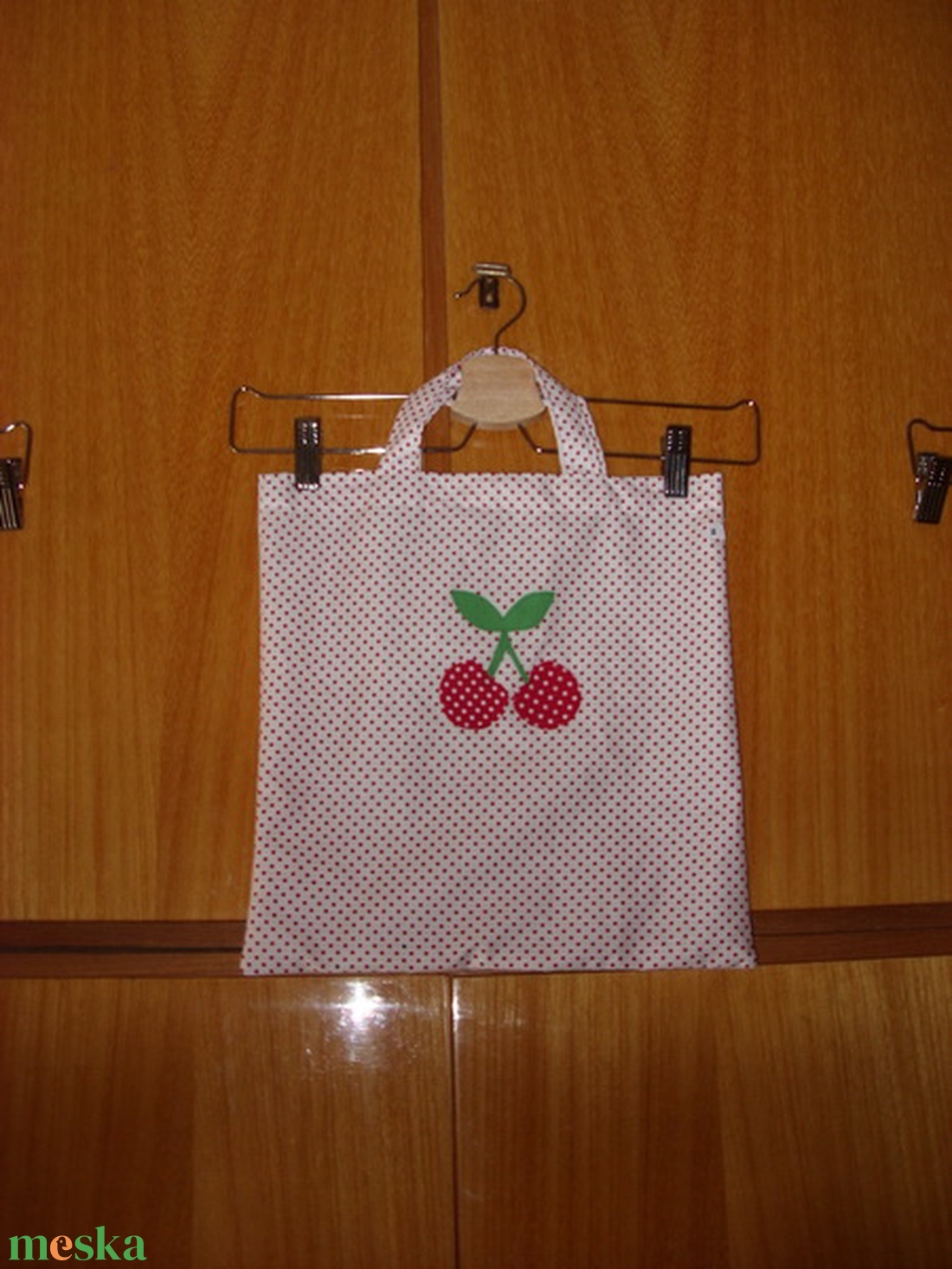 Füles kis táska - zero waste -   100% pamut textil - ovis jellel és névvel is rendelésre - táska & tok - bevásárlás & shopper táska - shopper, textiltáska, szatyor - Meska.hu