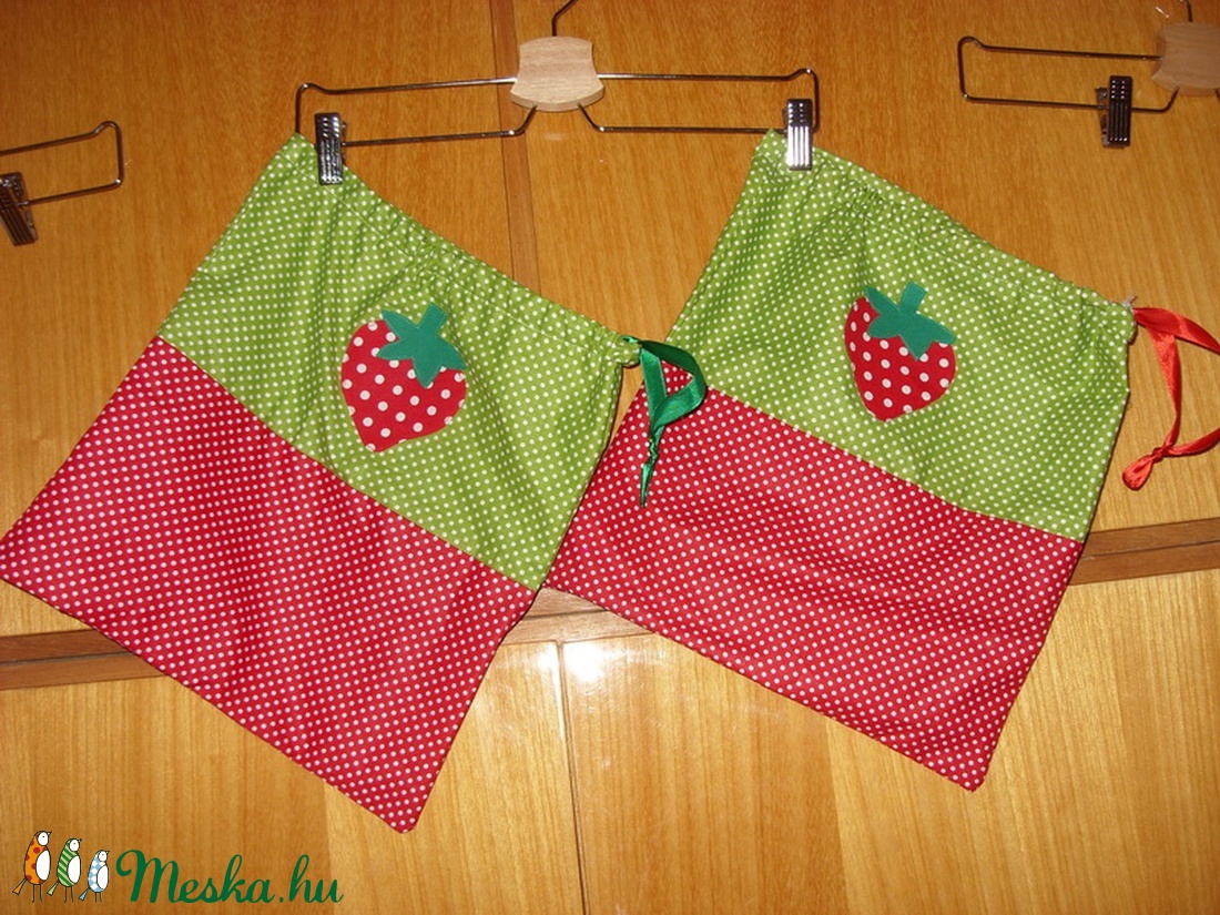 Fiús és csajos 3 db-os Ovis  ruhazsák ás torna zsák szett 100% pamut  55 x 40 cm - ovis zsák - ovis zsák - Meska.hu