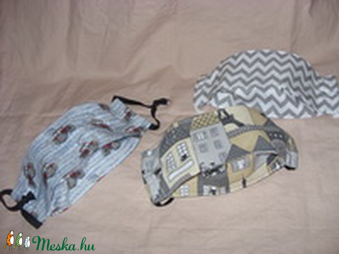 2 db-os uni - 3 dimenziós minőségi szájmaszk, arcmaszk - 3 méretben design textilekből - férfi & uniszex - férfi & uniszex - Meska.hu