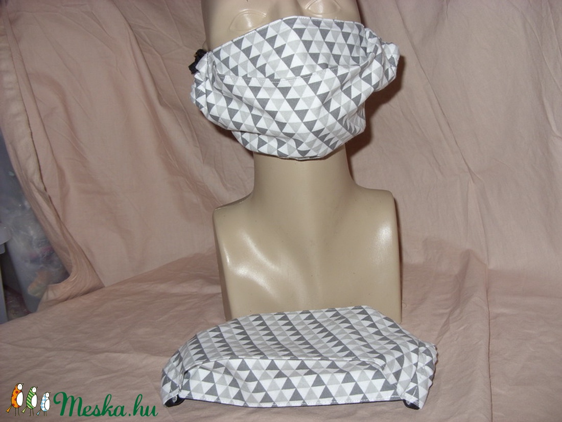 2 db-os uni - 3 dimenziós minőségi szájmaszk, arcmaszk - 3 méretben design textilekből - férfi & uniszex - férfi & uniszex - Meska.hu