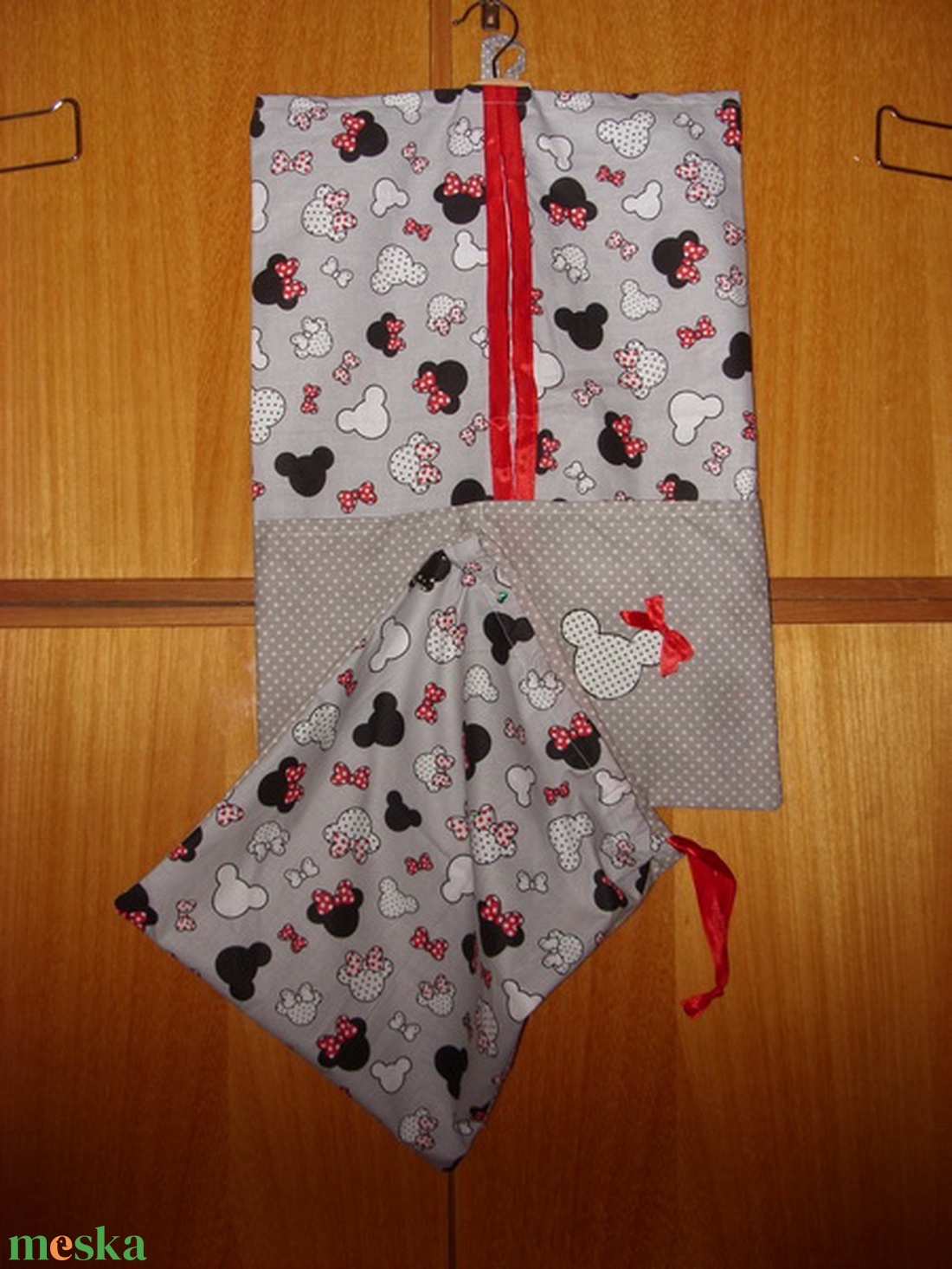 4 db-os ovis szett - ágyneműhuzat, ovis zsákok - ökotex kombó 100% pamut design textil - ovis zsák - ovis zsák - Meska.hu