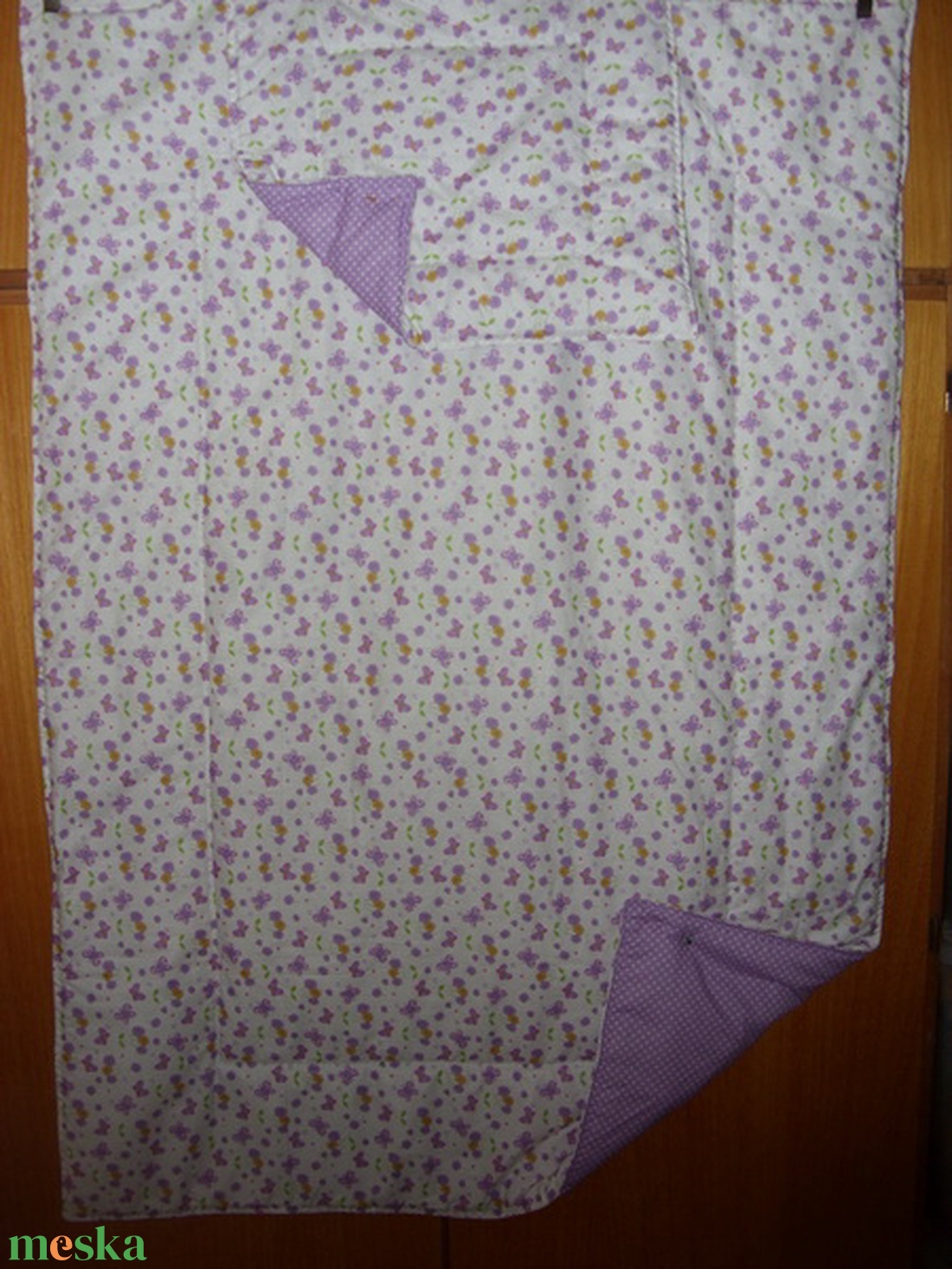 Bélelt 2 db-os ágyneműszett, ovisoknak is - szafari, pillangó 100% pamut design textilek - játék & sport - ovis felszerelés - egyéb ovis kiegészítő - Meska.hu