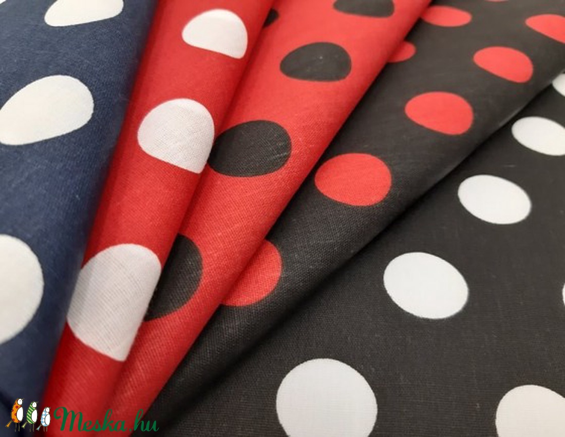 Pöttyösök -Sok-sok színben - 100% pamut textilek - kellékek & szerszámok - méteráru - pamut - Meska.hu Pöttyösök -Sok-sok színben - 100% pamut textilek - kellékek & szerszámok - méteráru - pamut - Meska.hu