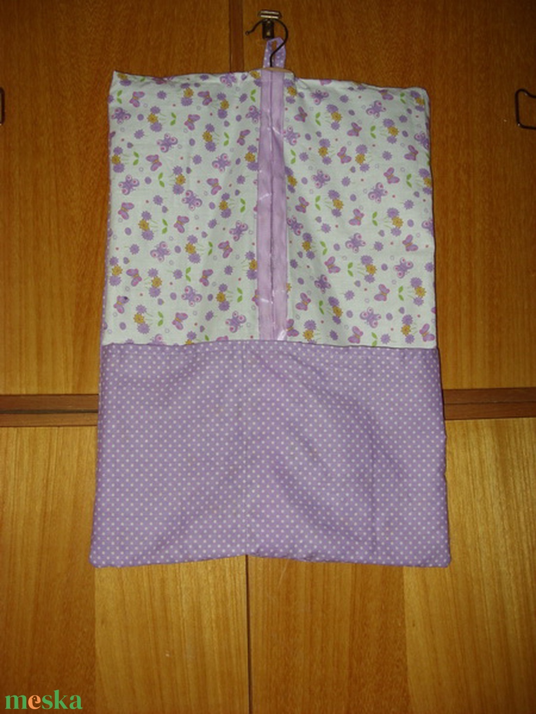 Csinos csajos cicás és baglyos ovis  ruhazsák 100% pamut  55 x 40 cm - játék & sport - ovis felszerelés - ovis zsák - Meska.hu