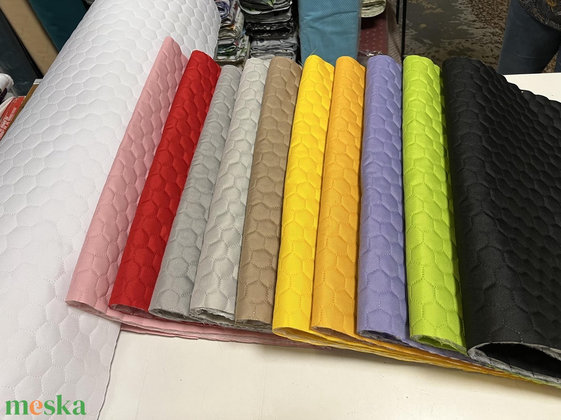 20 szín Steppelt Vízlepergető gyöngyvászon - 150 cm széles  - kellékek & szerszámok - méteráru - vászon - Meska.hu