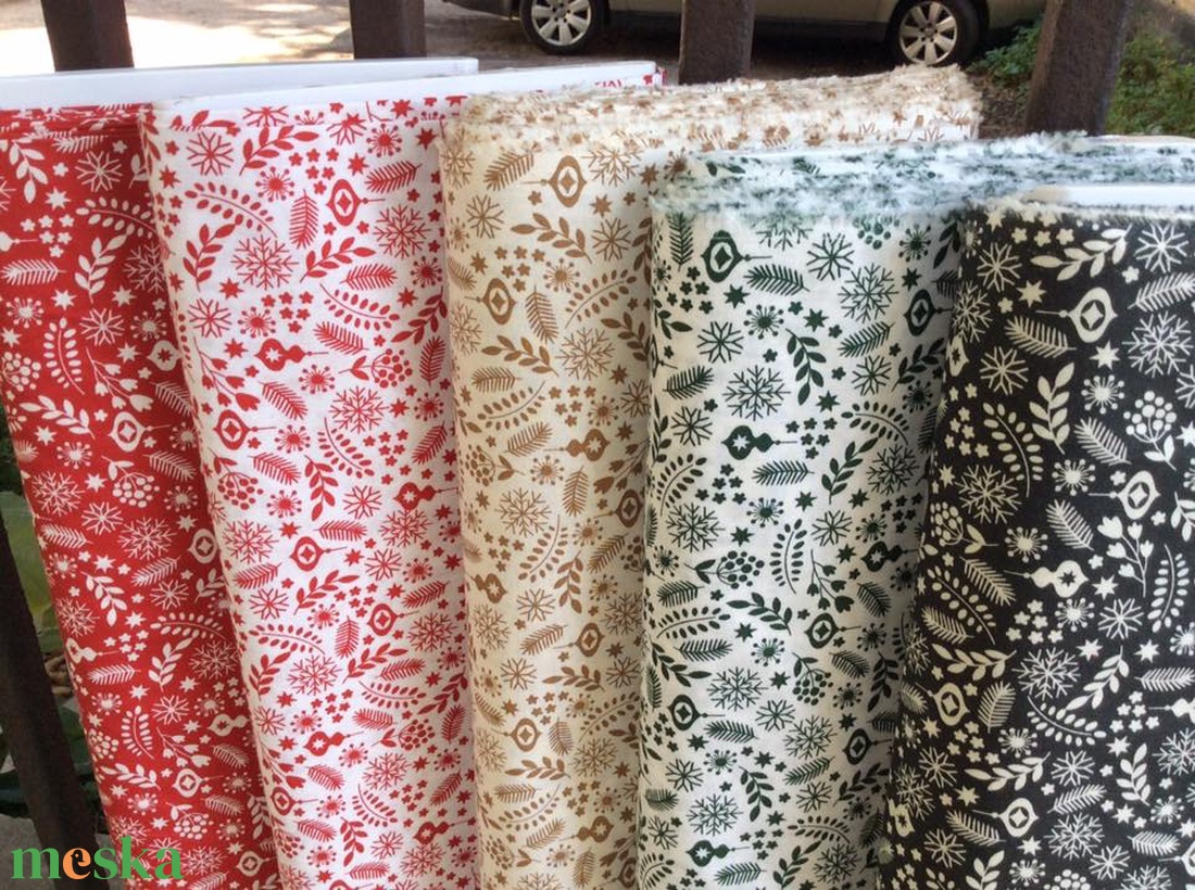 Több féle - Karácsonyi apró mintás német design textil 70 x 30 cm - kellékek & szerszámok - méteráru - pamut - Meska.hu Több féle - Karácsonyi apró mintás német design textil 70 x 30 cm - kellékek & szerszámok - méteráru - pamut - Meska.hu