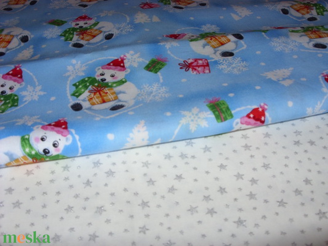 Karácsonyi elegáns ezüst csillag mintás német design textil 70 x 50 cm vagy 140 x 100 cm - kellékek & szerszámok - méteráru - pamut - Meska.hu Karácsonyi elegáns ezüst csillag mintás német design textil 70 x 50 cm vagy 140 x 100 cm - kellékek & szerszámok - méteráru - pamut - Meska.hu