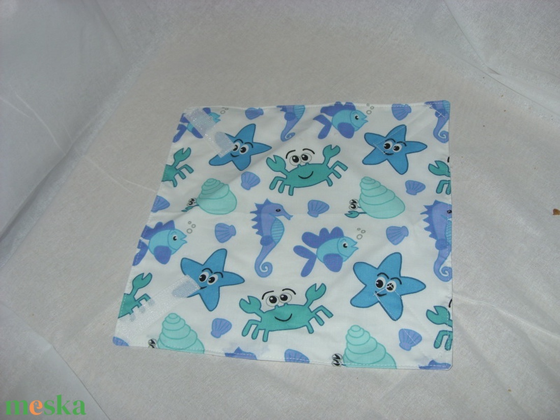 Design Uzsonna csomagoló, tépőzáras újraszalvéta - sandwich bag - uzsonnás textil szalvéta -  vízhatlan szalvéta  - táska & tok - uzsonna- & ebéd tartó - szendvics csomagoló - Meska.hu