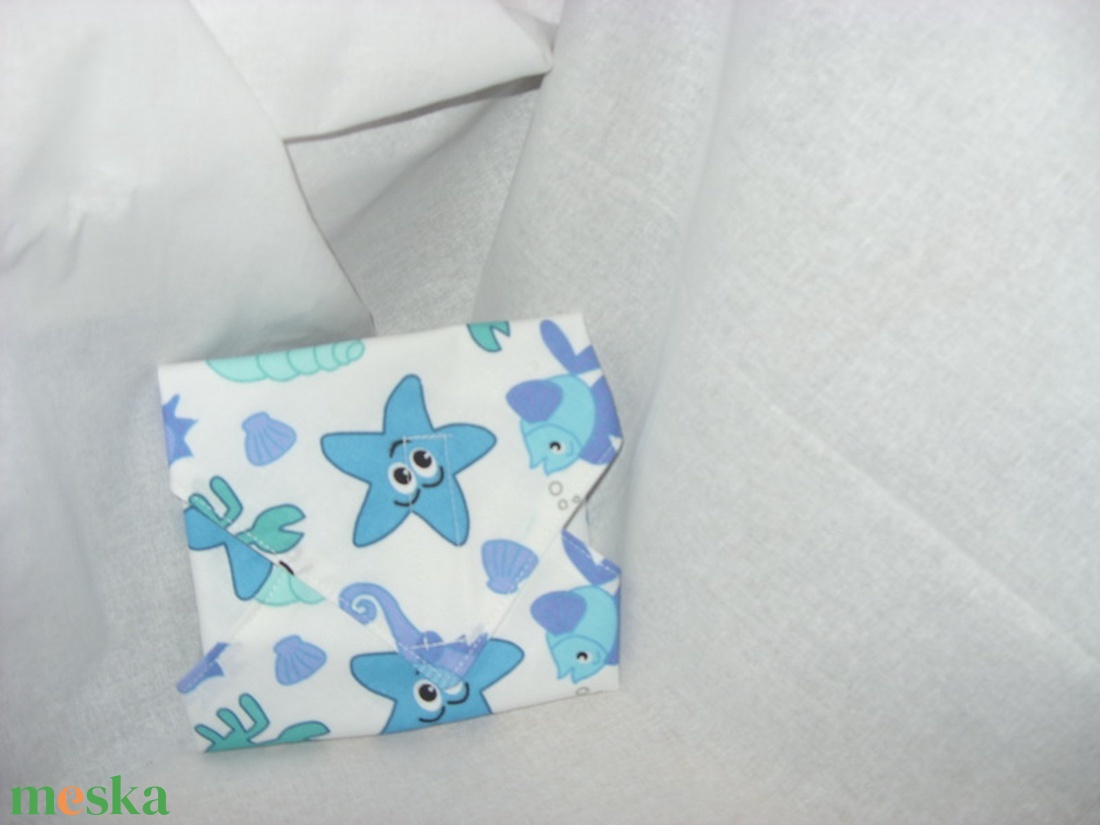Design Uzsonna csomagoló, tépőzáras újraszalvéta - sandwich bag - uzsonnás textil szalvéta -  vízhatlan szalvéta  - táska & tok - uzsonna- & ebéd tartó - szendvics csomagoló - Meska.hu