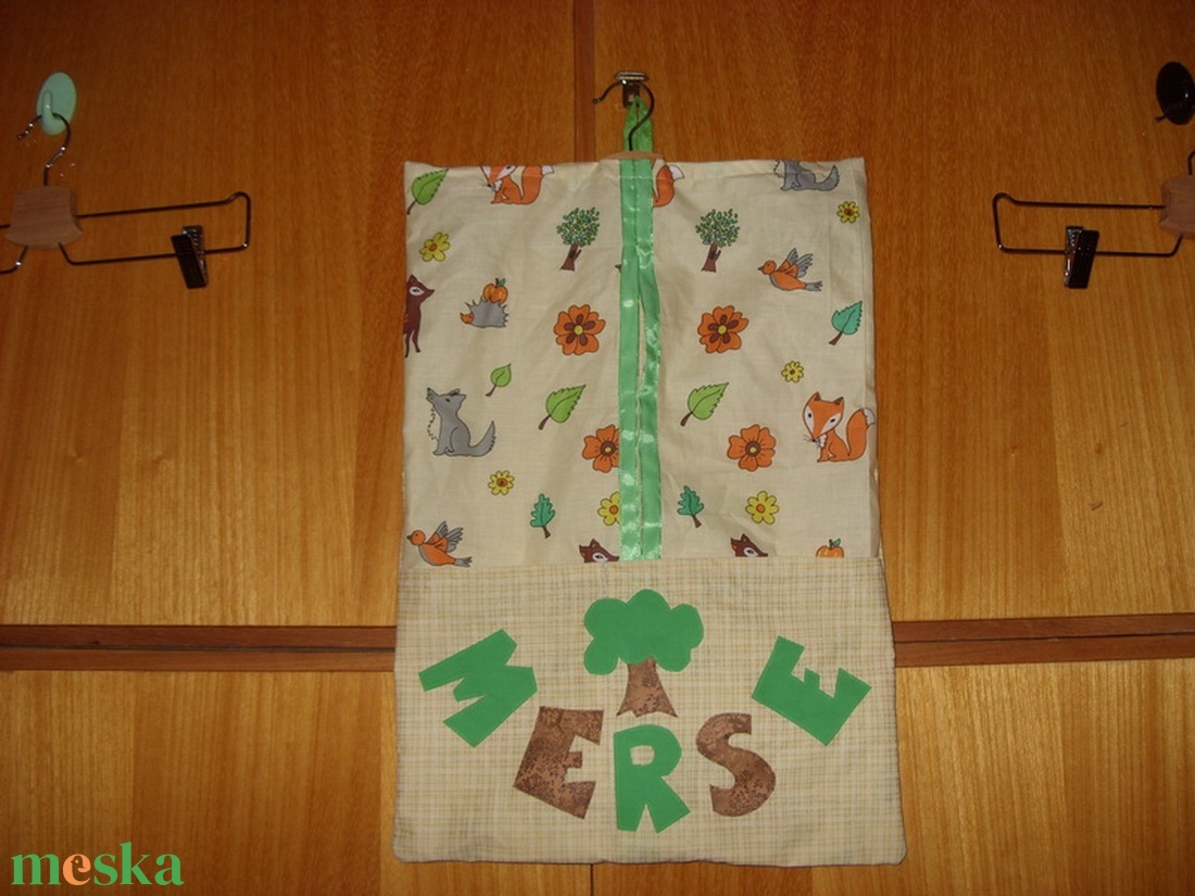Egyedi megrendelés - Ovis zsák névvel és ovisjellel, hátizsák-tornazsák -100% design pamut - névvel, ovi jellel is - játék & sport - ovis felszerelés - ovis zsák - Meska.hu