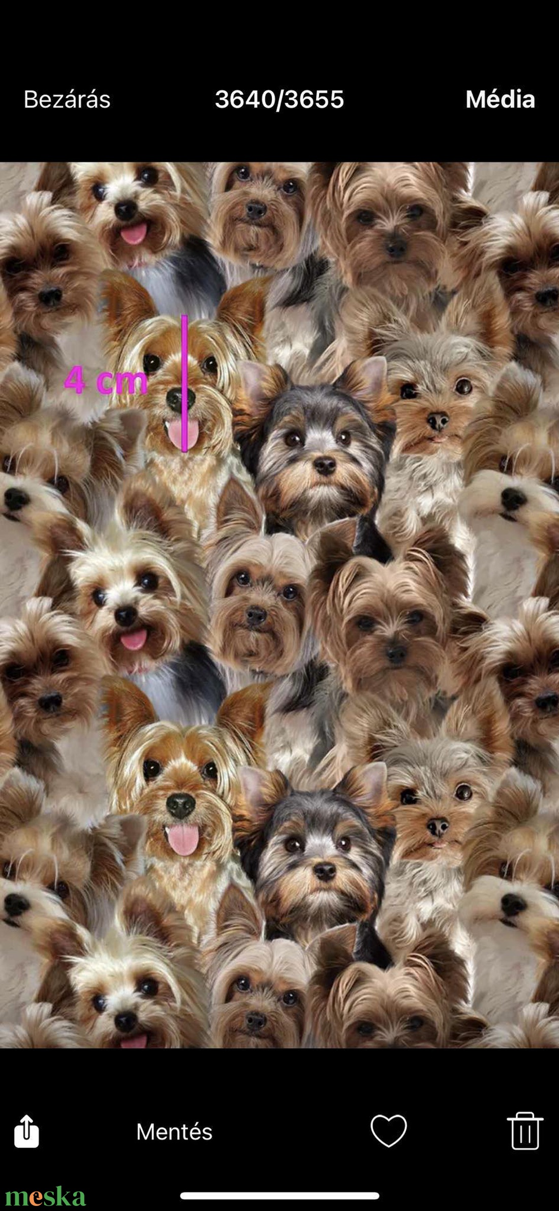 Új ÁLLATI minták - Vízlepergető gyöngyvászon digitális nyomtatású, kültérre is - 160 cm széles  - kellékek & szerszámok - méteráru - vászon - Meska.hu