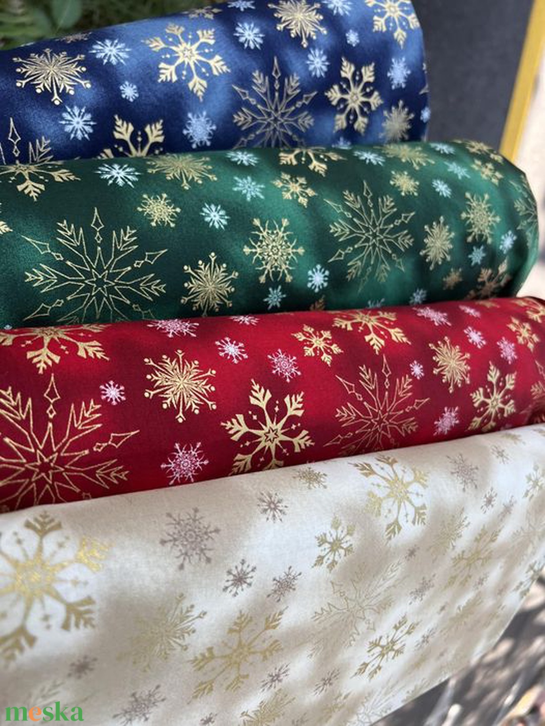 Prémium minőségű, hópelyhes karácsonyi design textil - német 140 cm, 100% finom pamut, varrással - kellékek & szerszámok - méteráru - pamut - Meska.hu Prémium minőségű, hópelyhes karácsonyi design textil - német 140 cm, 100% finom pamut, varrással - kellékek & szerszámok - méteráru - pamut - Meska.hu