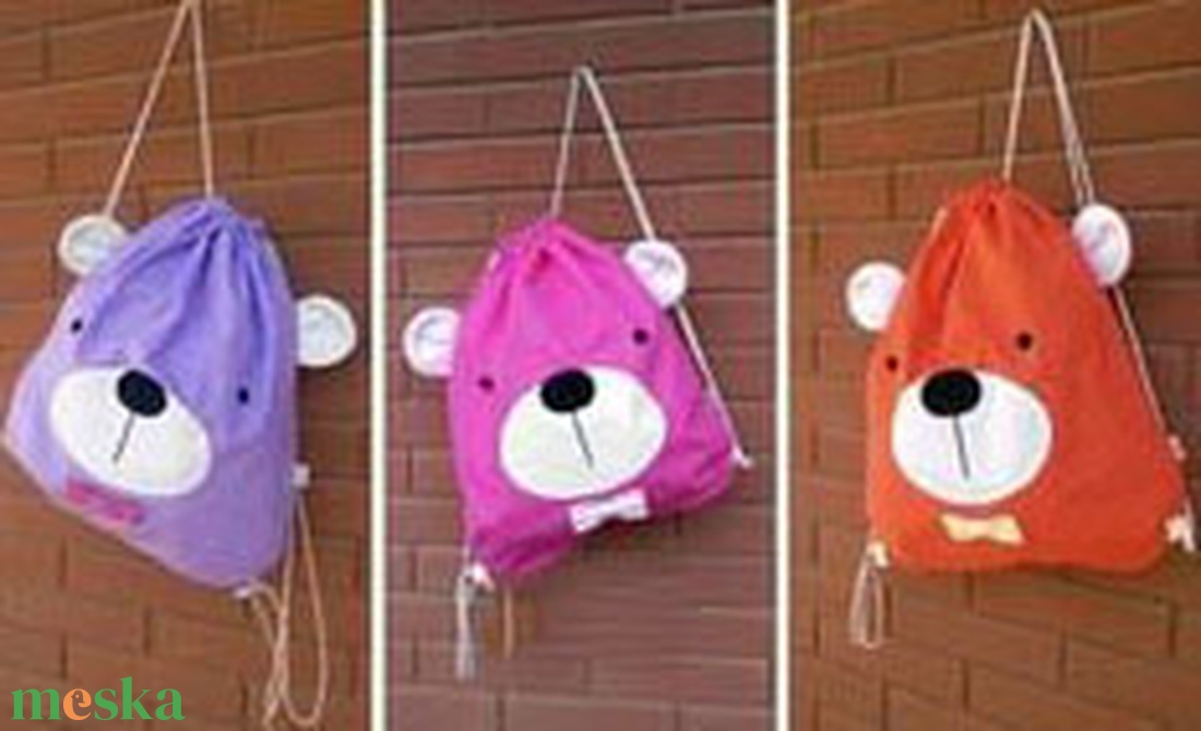 Macifej és Minnie applikációs Gym bag hátizsák, tornazsák ovis és sulis méretben - játék & sport - ovis felszerelés - ovis tornazsák - Meska.hu