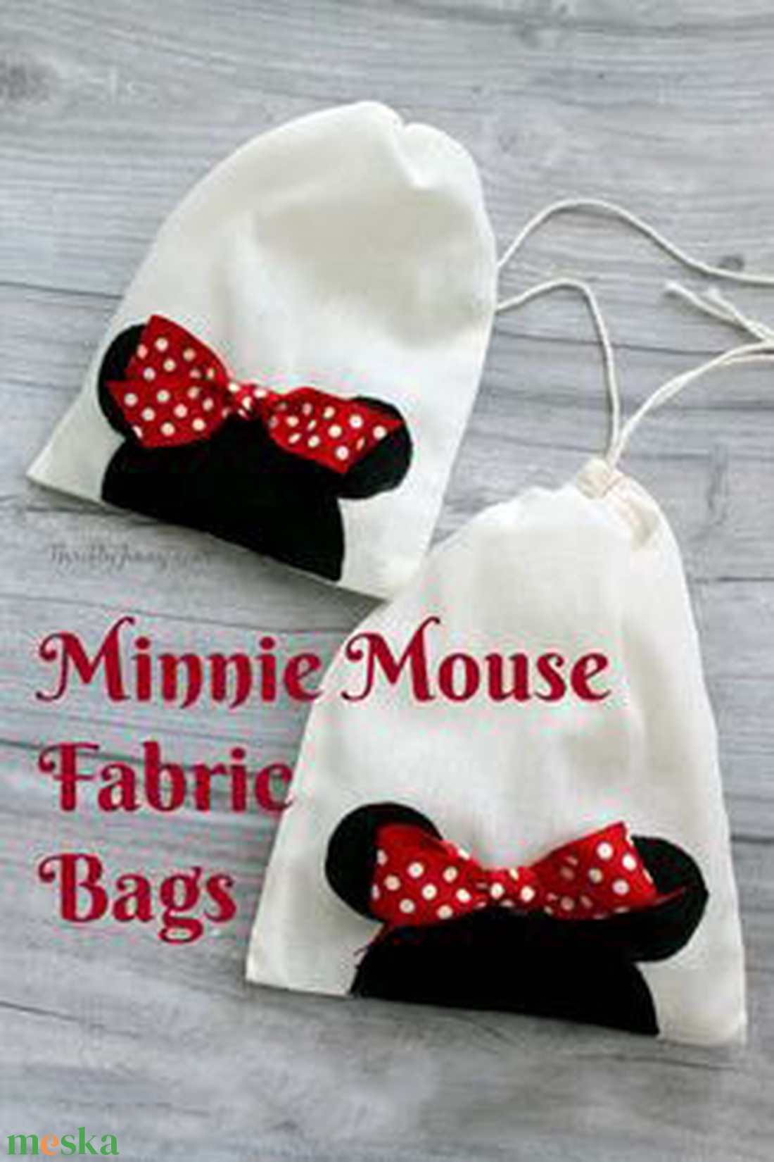Minnie - több féle applikációs Gym bag hátizsák, tornazsák ovis és sulis méretben - játék & sport - ovis felszerelés - ovis tornazsák - Meska.hu