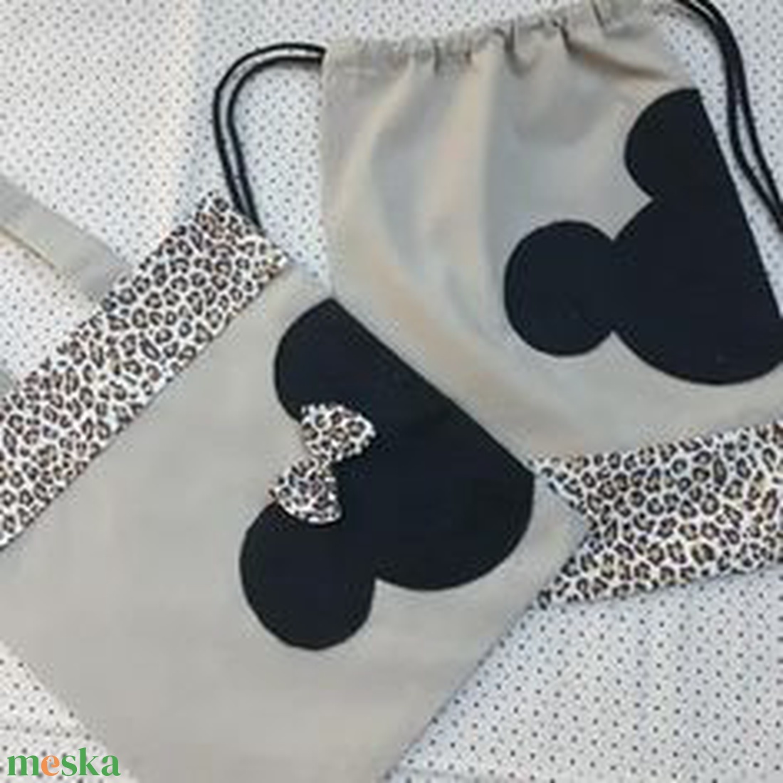Minnie - több féle applikációs Gym bag hátizsák, tornazsák ovis és sulis méretben - játék & sport - ovis felszerelés - ovis tornazsák - Meska.hu