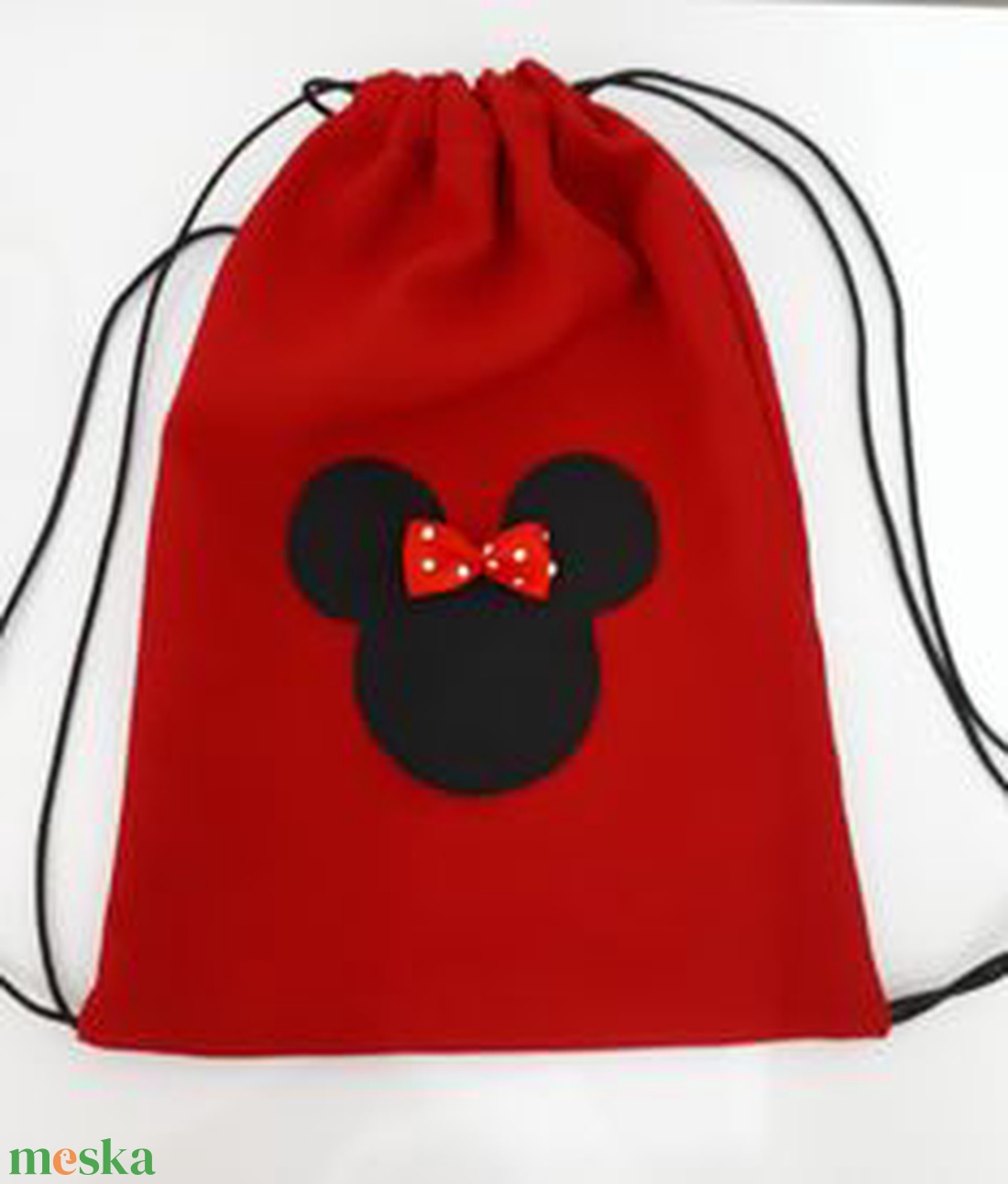 Macifej és Minnie applikációs Gym bag hátizsák, tornazsák ovis és sulis méretben - játék & sport - ovis felszerelés - ovis tornazsák - Meska.hu