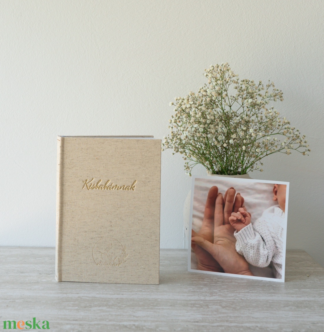 Babanapló - Kisbabámnak - otthon & életmód - papír, írószer - babanapló - Meska.hu