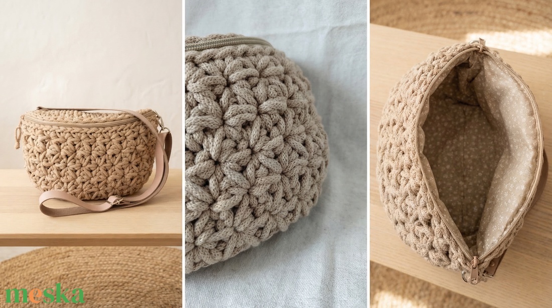 Jázmin mintás crossbody - táska & tok - kézitáska & válltáska - vállon átvethető táska - Meska.hu